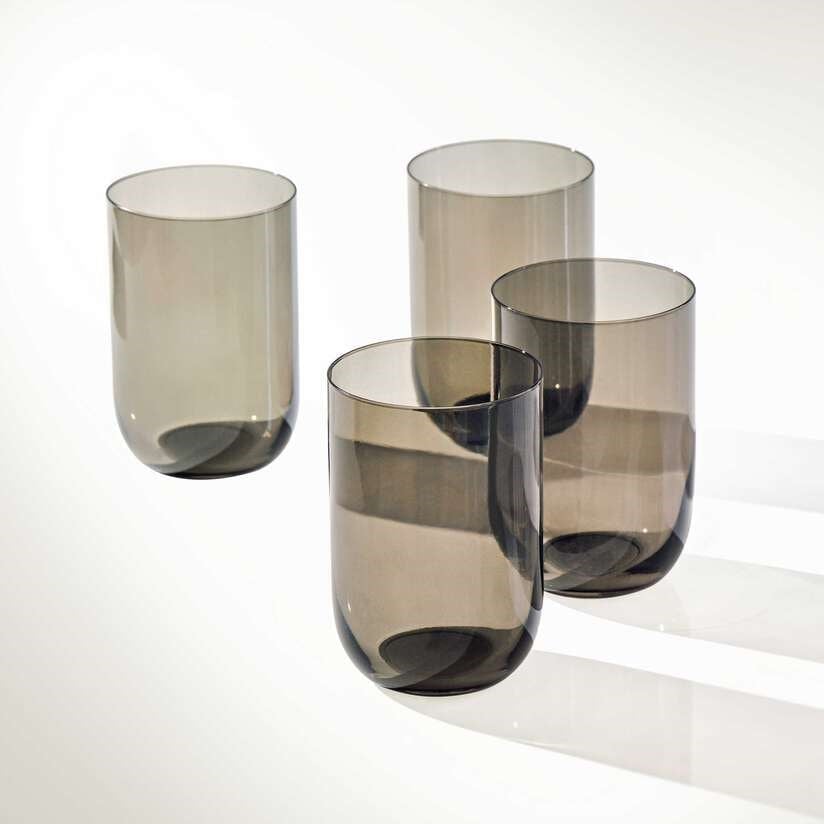 Vb Lıke Smoke Kr-b - Su/mesrubat Bardagı, 300 Mm, 2 Lı Set, Grı