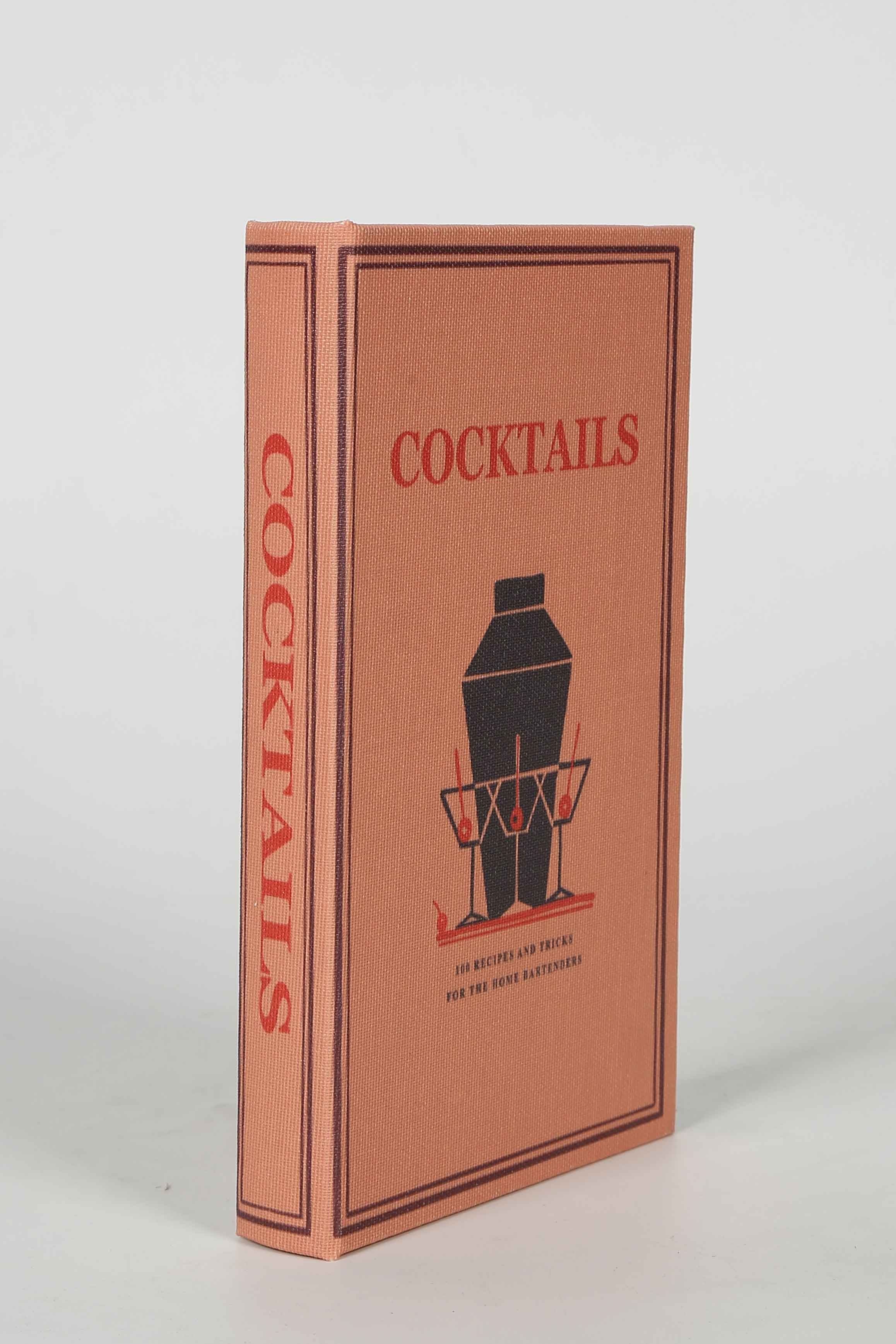 Vitale Cocktails Kitap Kutu 21*13*3 Cm