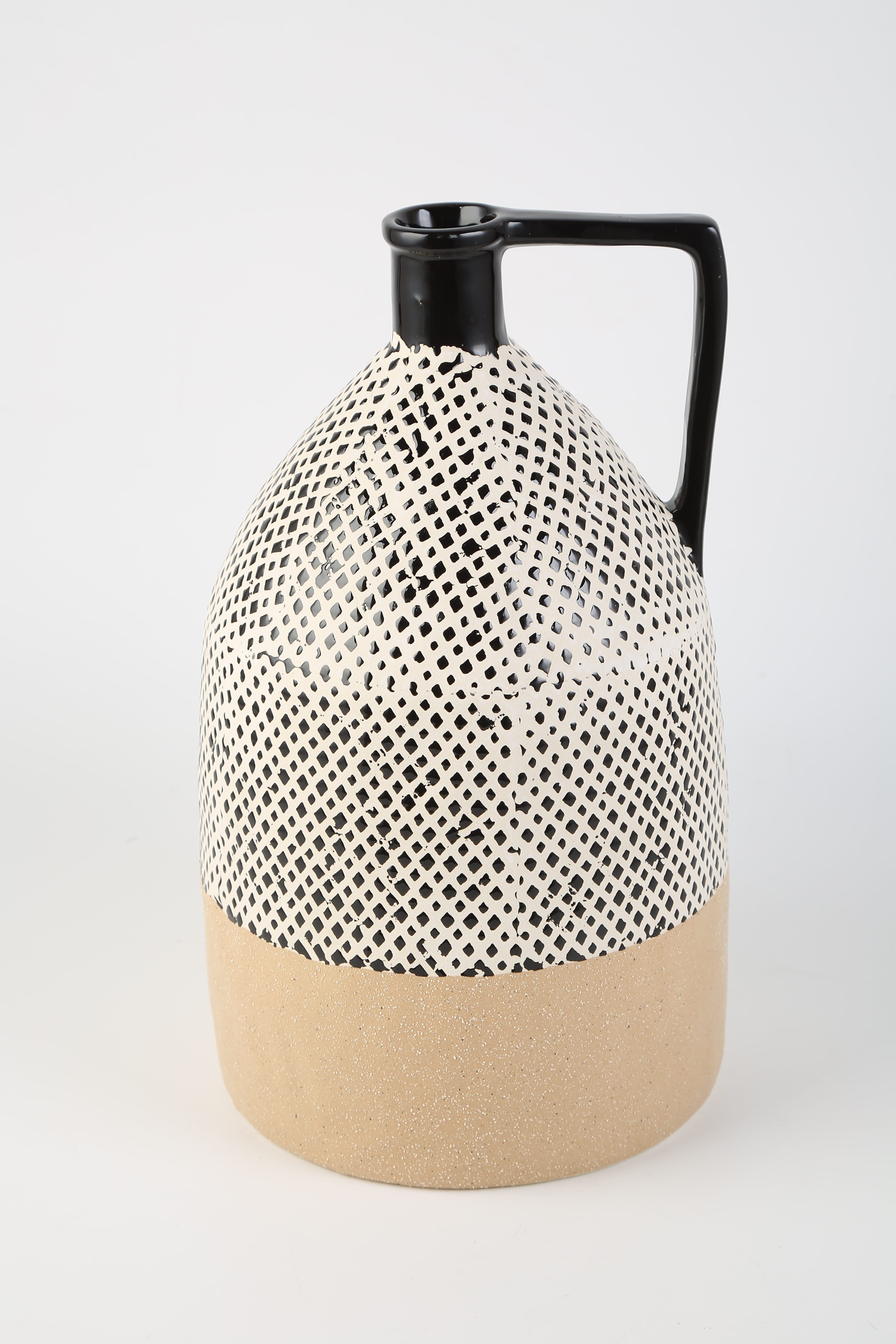 Vitale Seramik Bohem Şişe 21*21*34 Cm