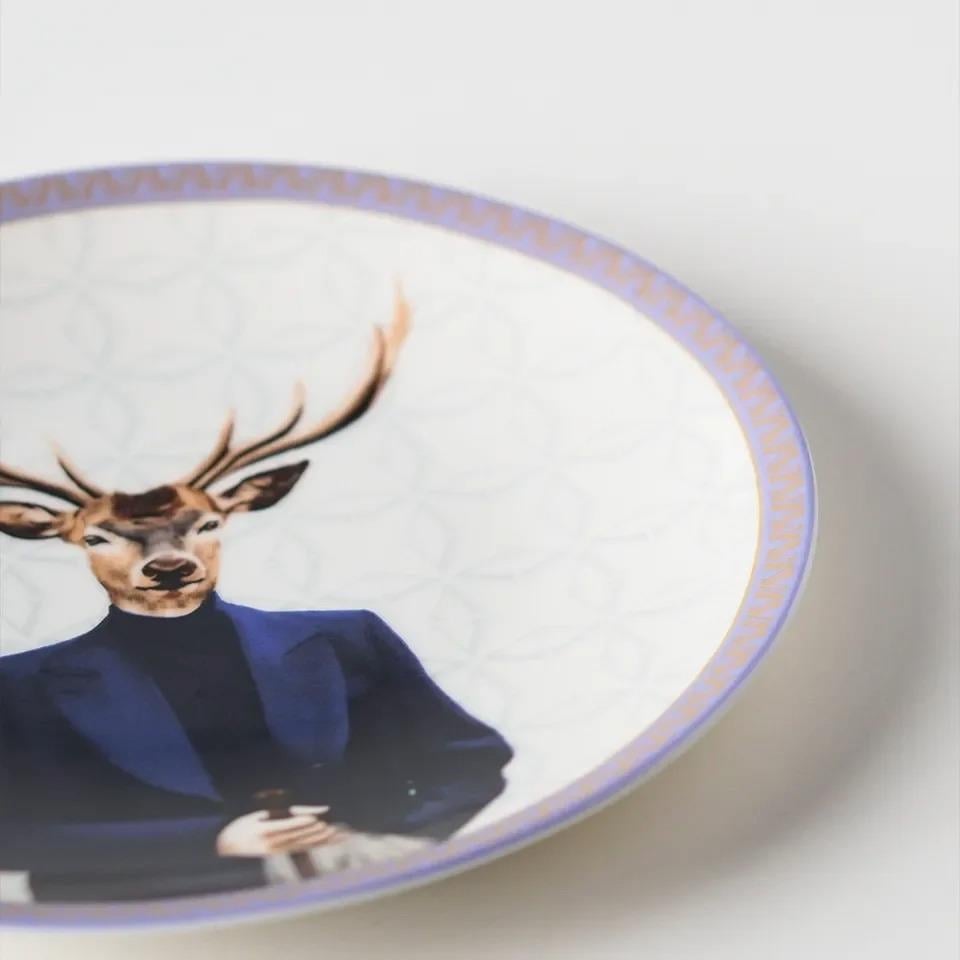 VİTELLİ GENTLEMAN 20 CM PORSELEN TABAK