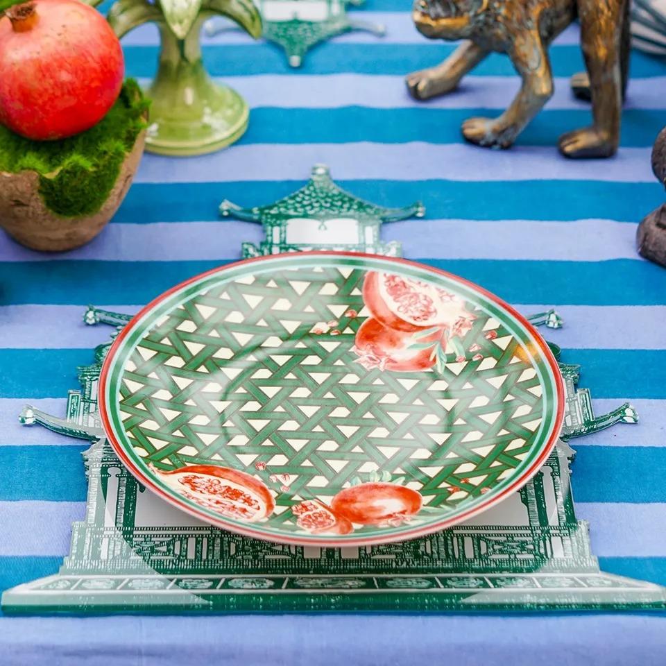 VİTELLİ HAZERAN NAR 25 CM PORSELEN TABAK
