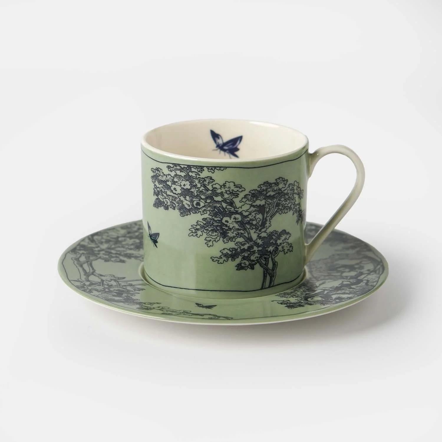 VİTELLİ TİMELESS COLLECTİON YEŞİL ÇAY FİNCANI