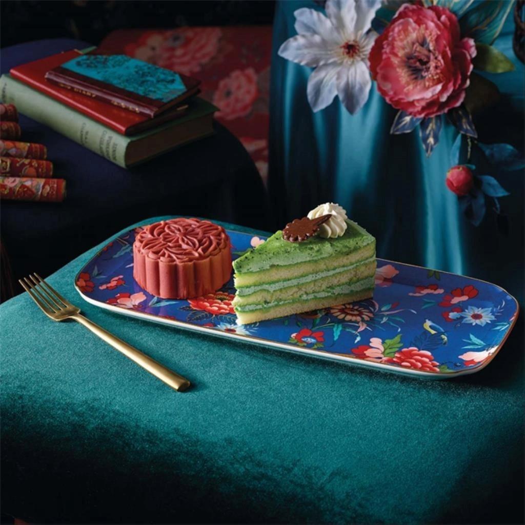 WEDGWOOD WED.40032132 PAEONİA BLUSH SANDWICH TEPSİ 34 CM