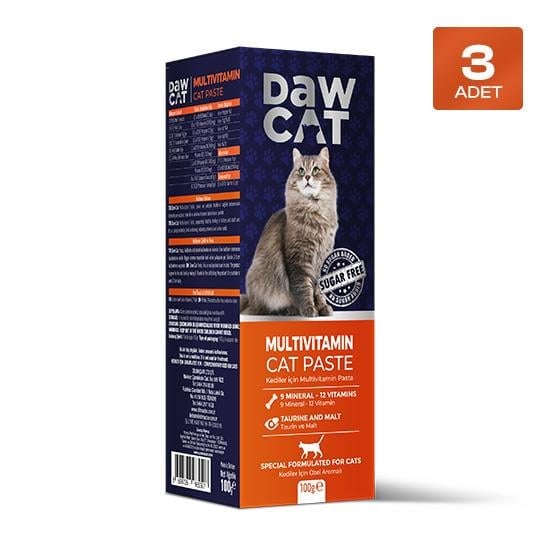 DawCat Kedi Multi-Vitamin Pasta 100 GR - 3 Adet