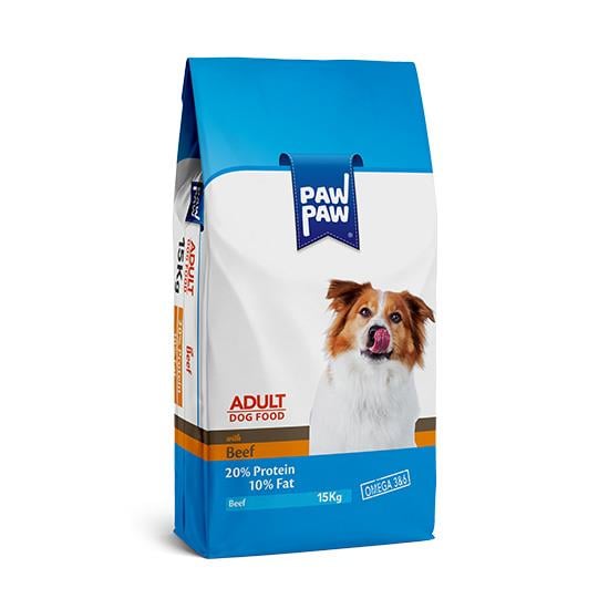 PawPaw 15 Kg Yetişkin Köpek Maması Biftekli
