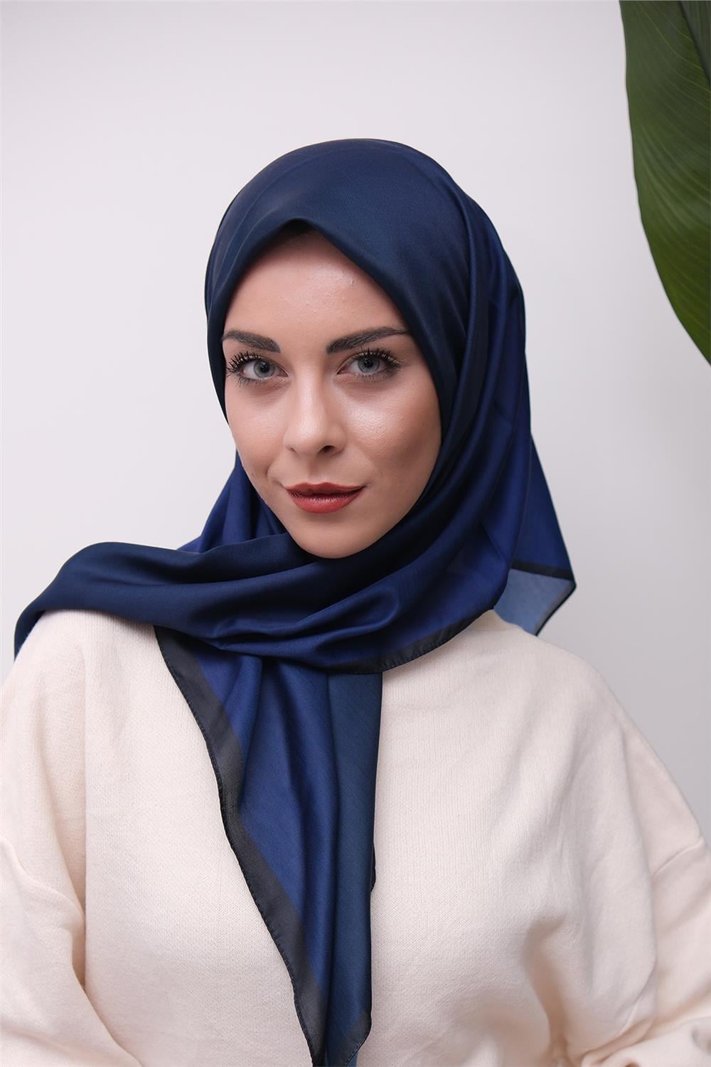 Degrade Desen Dijital Soft Eşarp