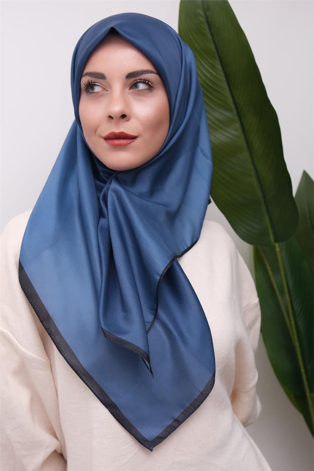 Degrade Desen Dijital Soft Eşarp
