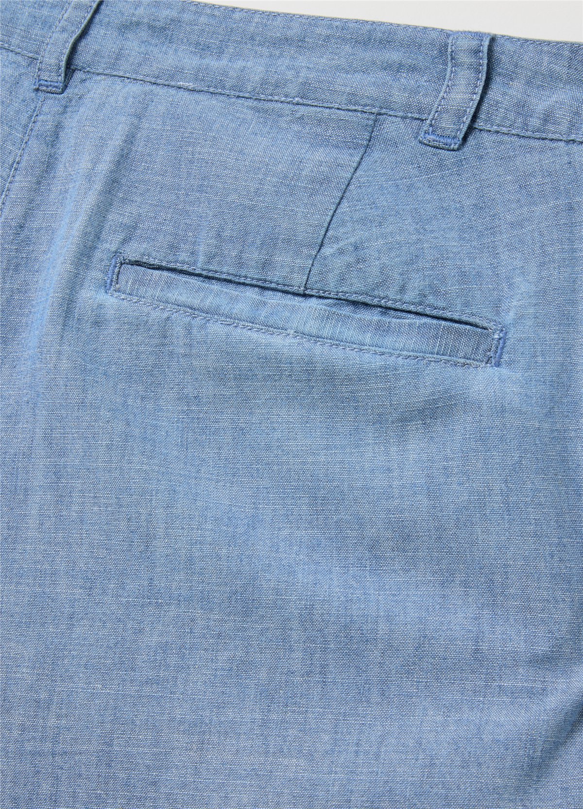 Akışkan Denim Bermuda Şort