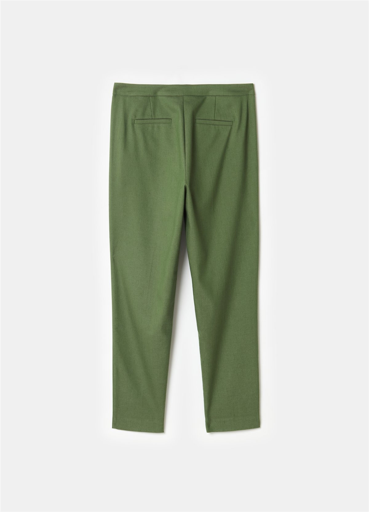 Bilek Boy Yeşil Chino Pantolon