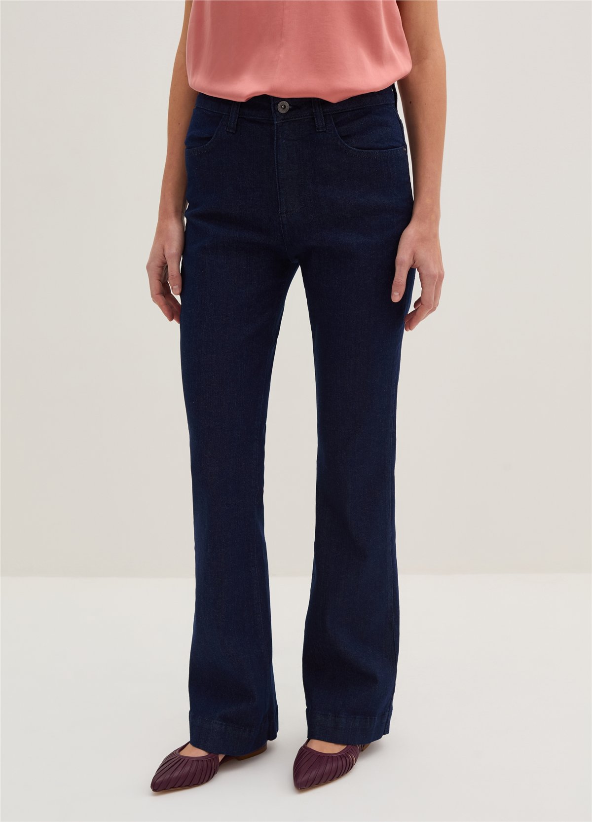 Bootcut Açık Mavi Pantolon