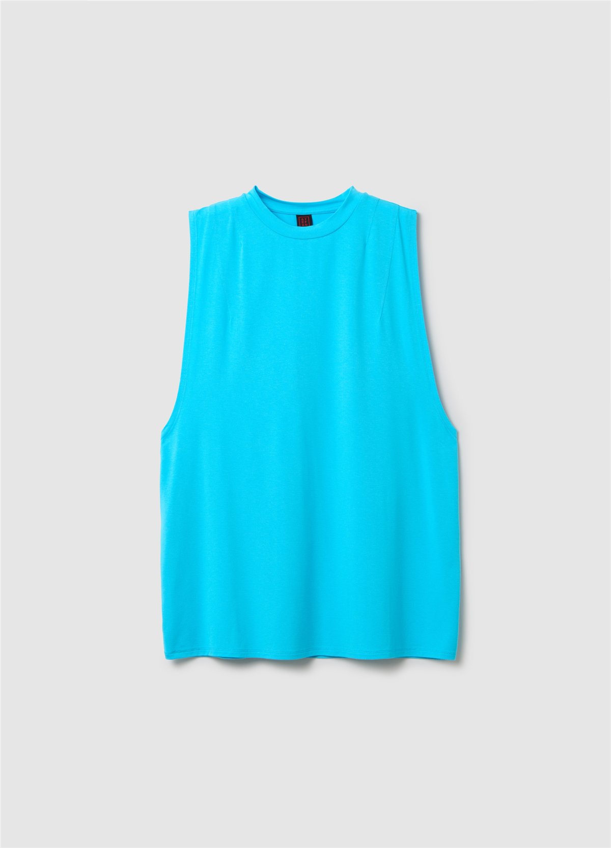 Boxy Fit Mavi Atlet