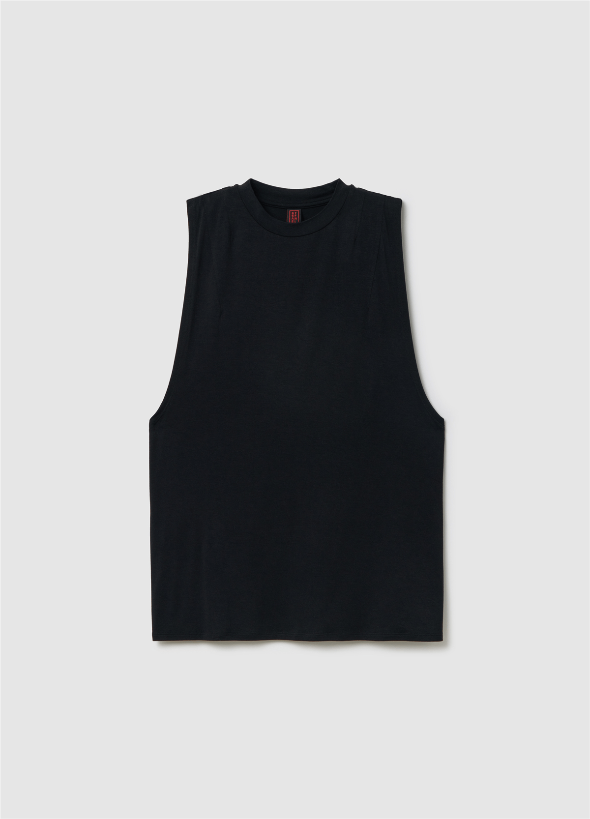 Boxy Fit Siyah Atlet