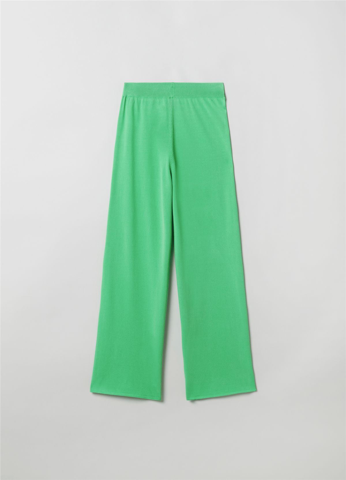 Crêpe Bol Paça Yeşil Pantolon