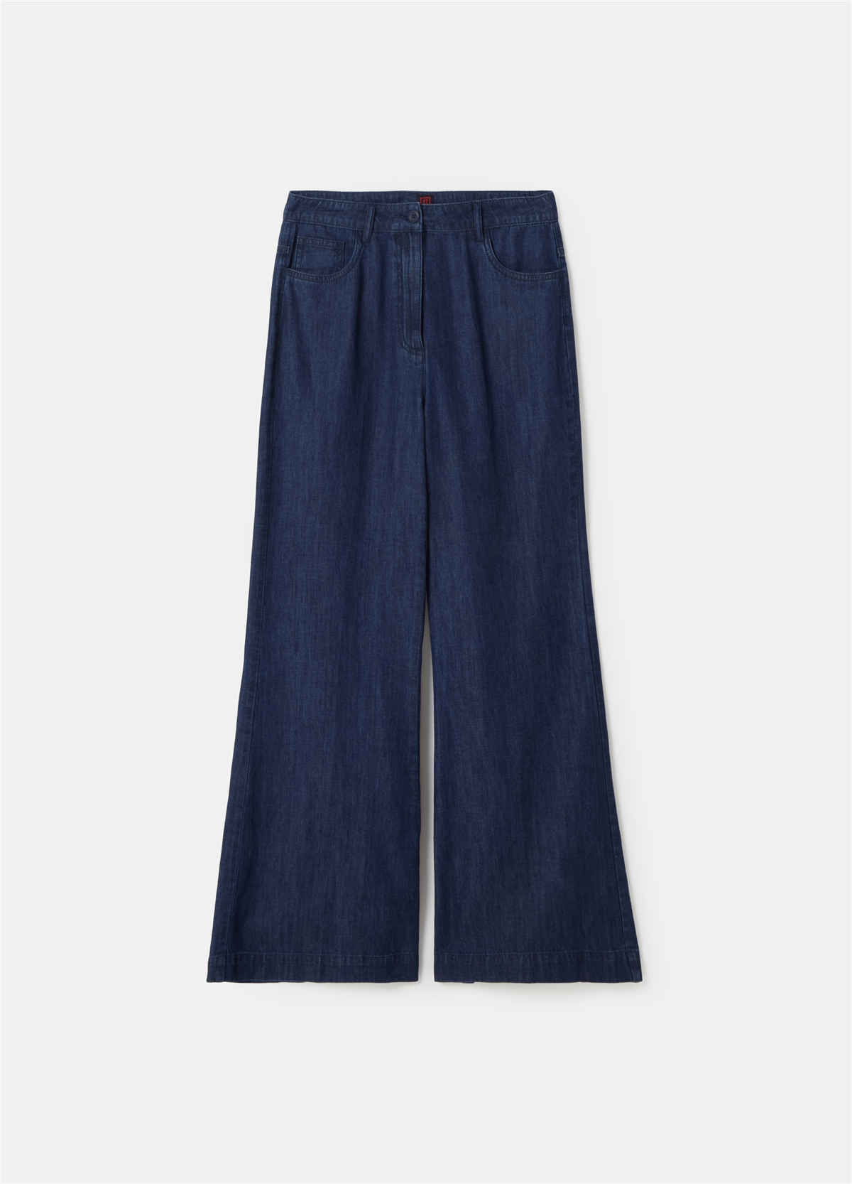 Denim Palazzo Pantolon