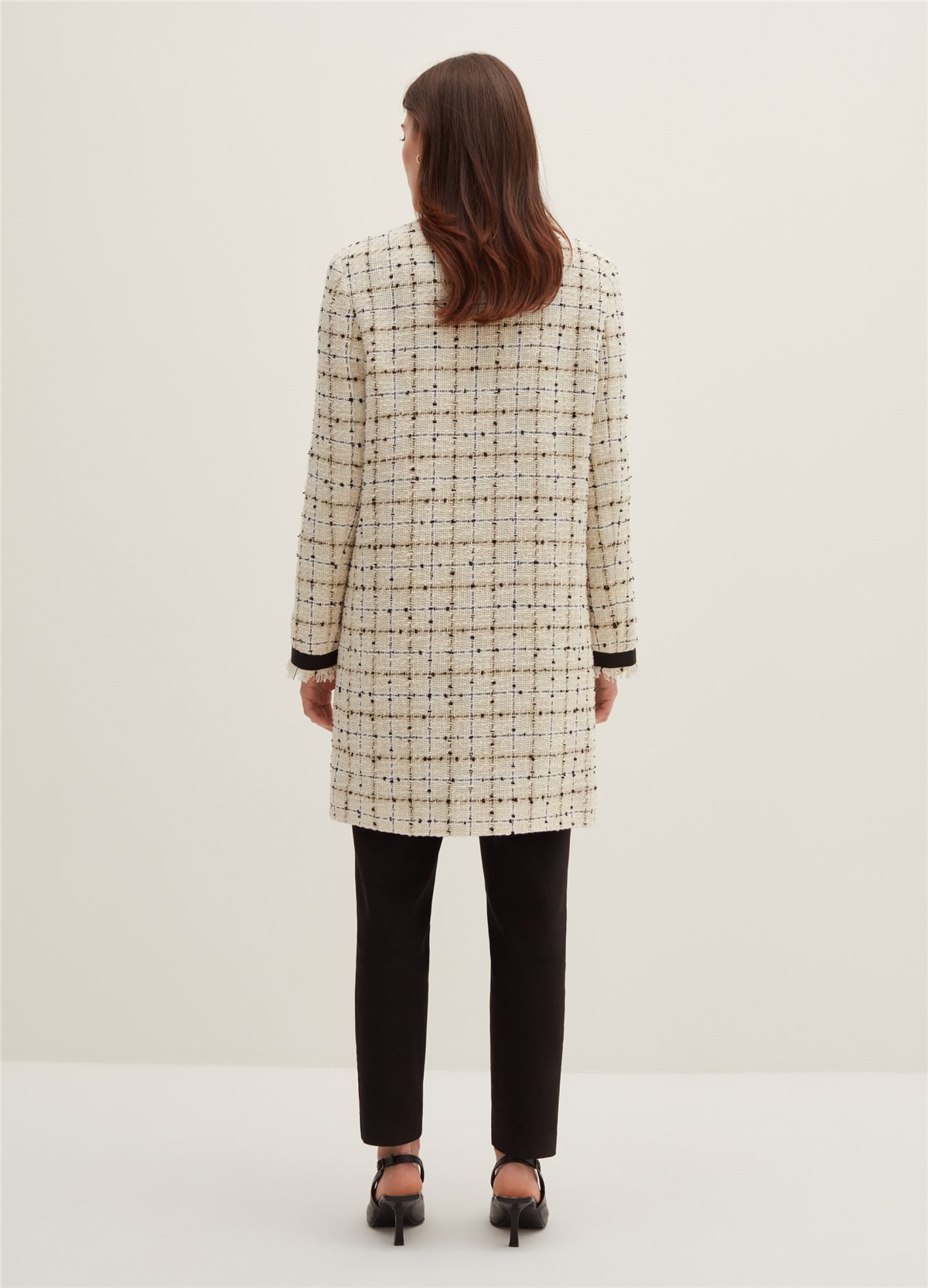 Ekose Desenli Tüvit Kaban