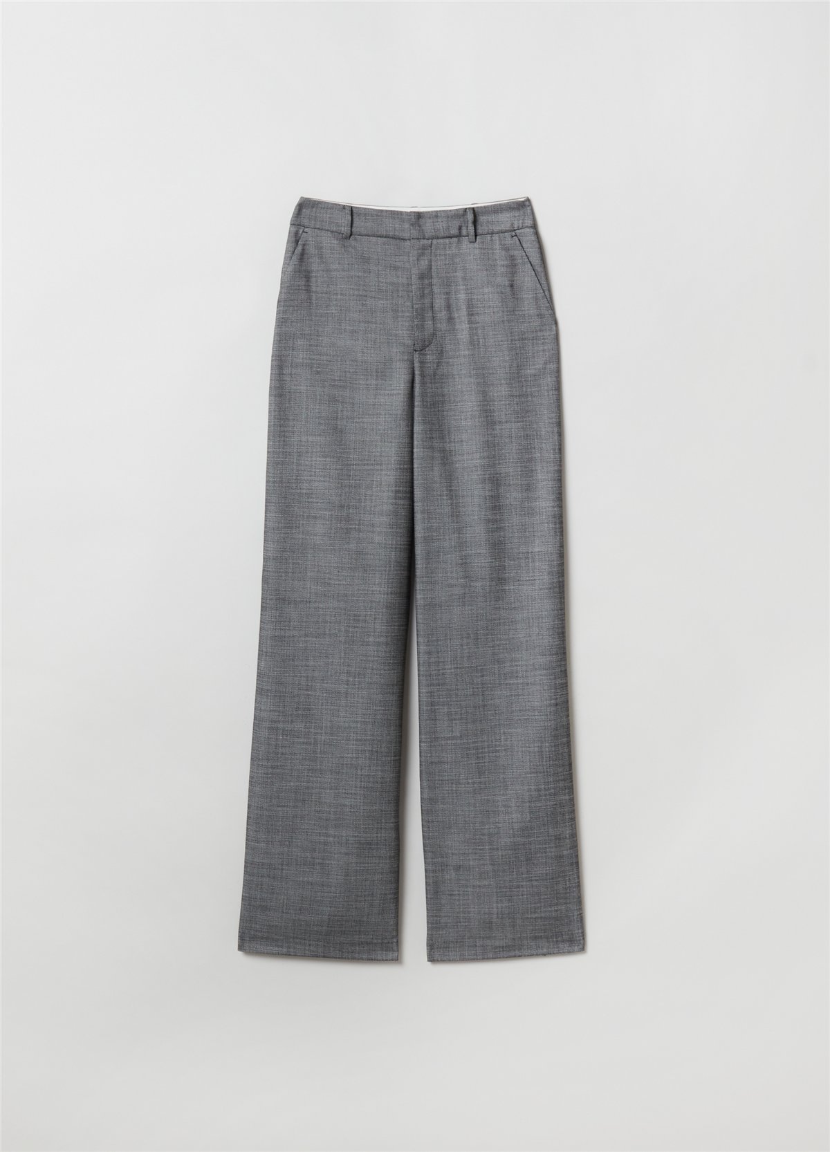 Gri Bol Paça Pantolon