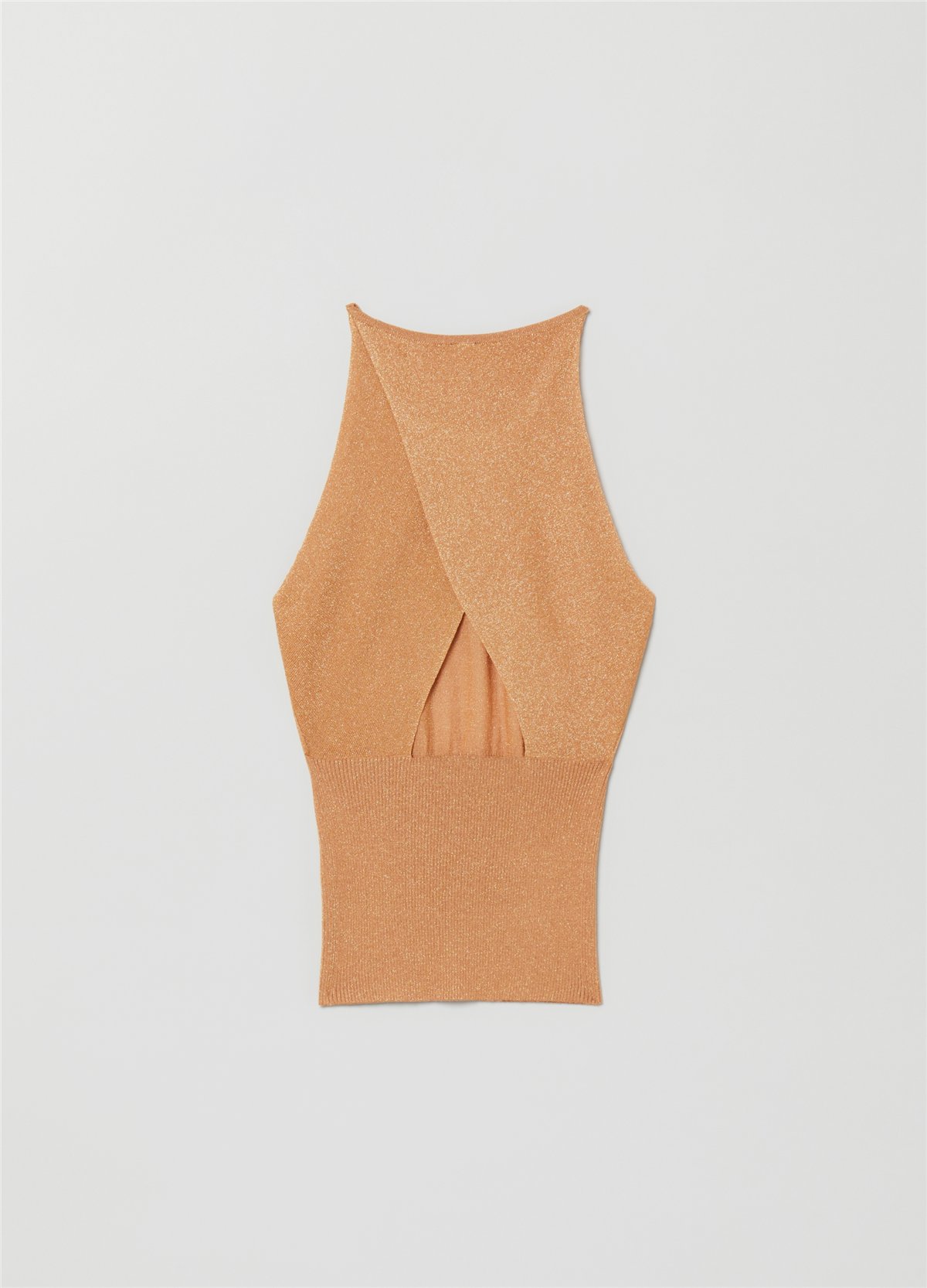 Halter Yaka Lureks Bej Atlet