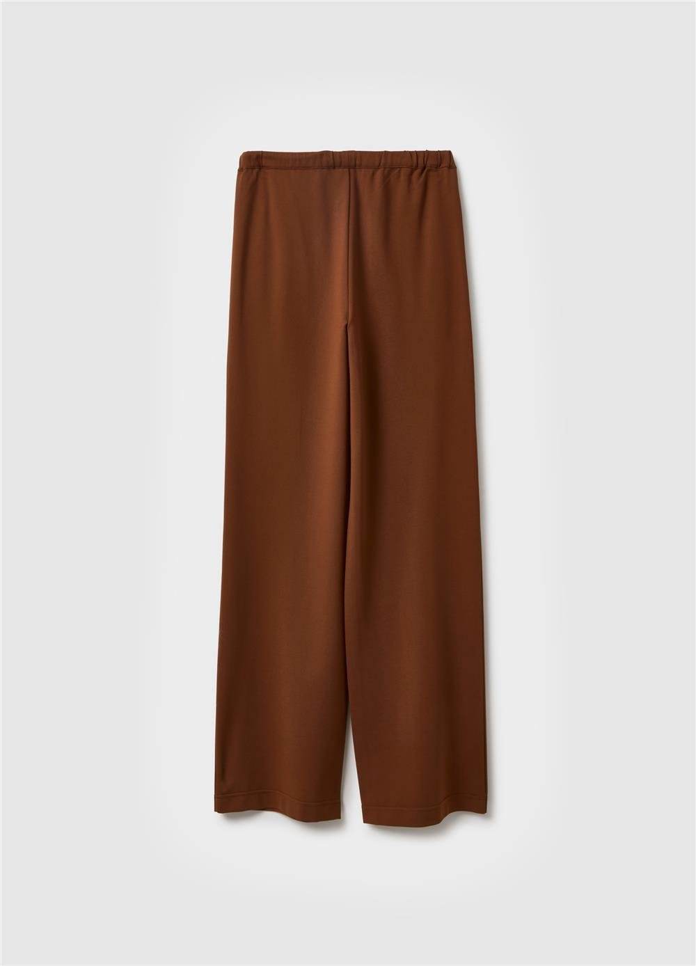 Kahverengi Viskon Regular Fit Pantolon