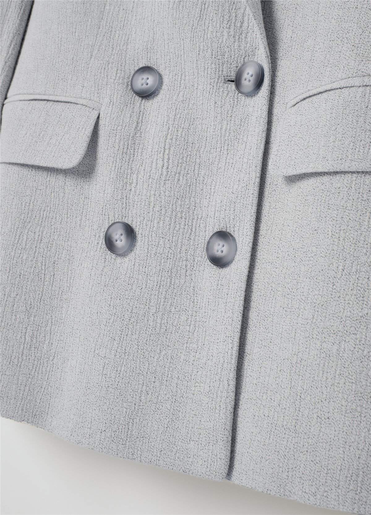 Kruvaze Gri Blazer
