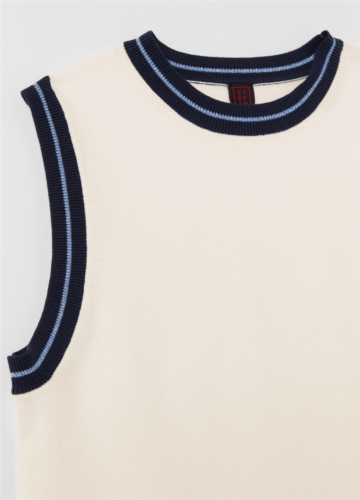 Lurex Detaylı Crepe Bej Atlet