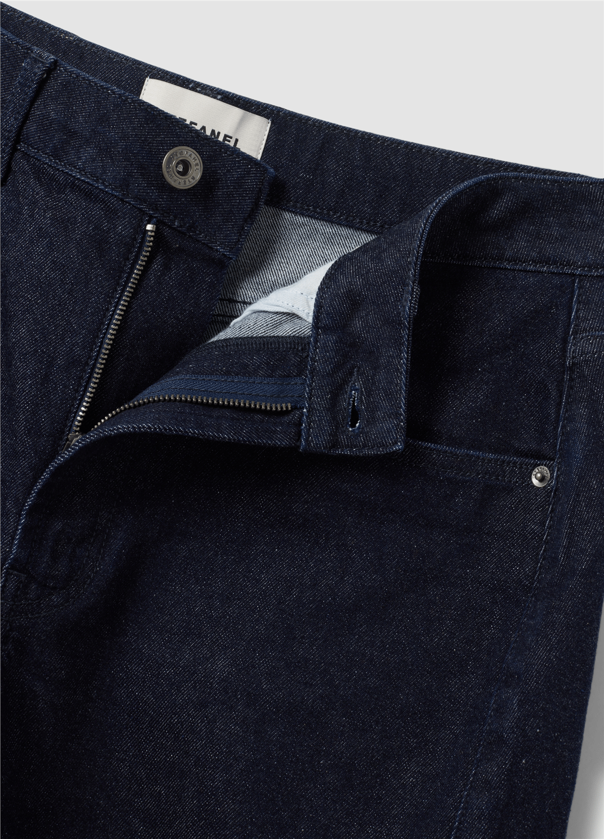 Mavi Balon Kesim Esnek Pamuklu Denim Jean