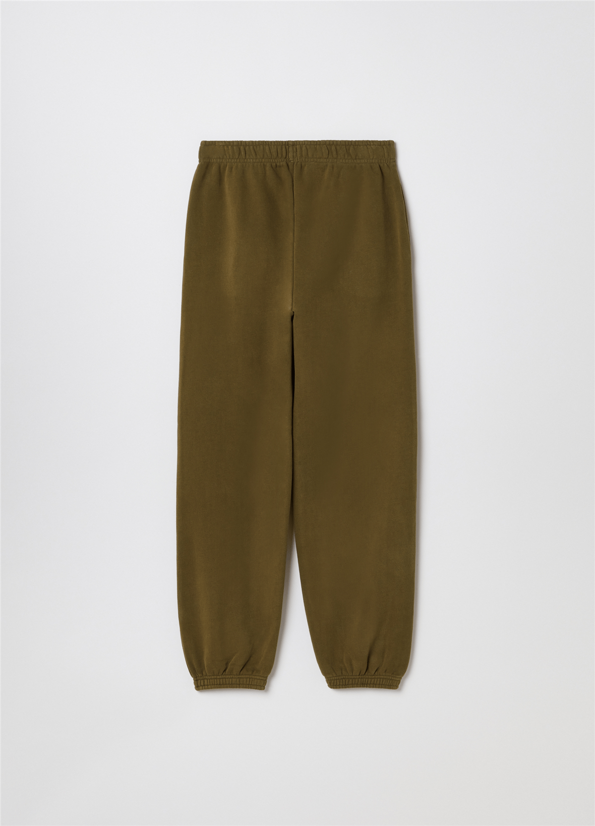 Peluş Haki Jogger Pantolon