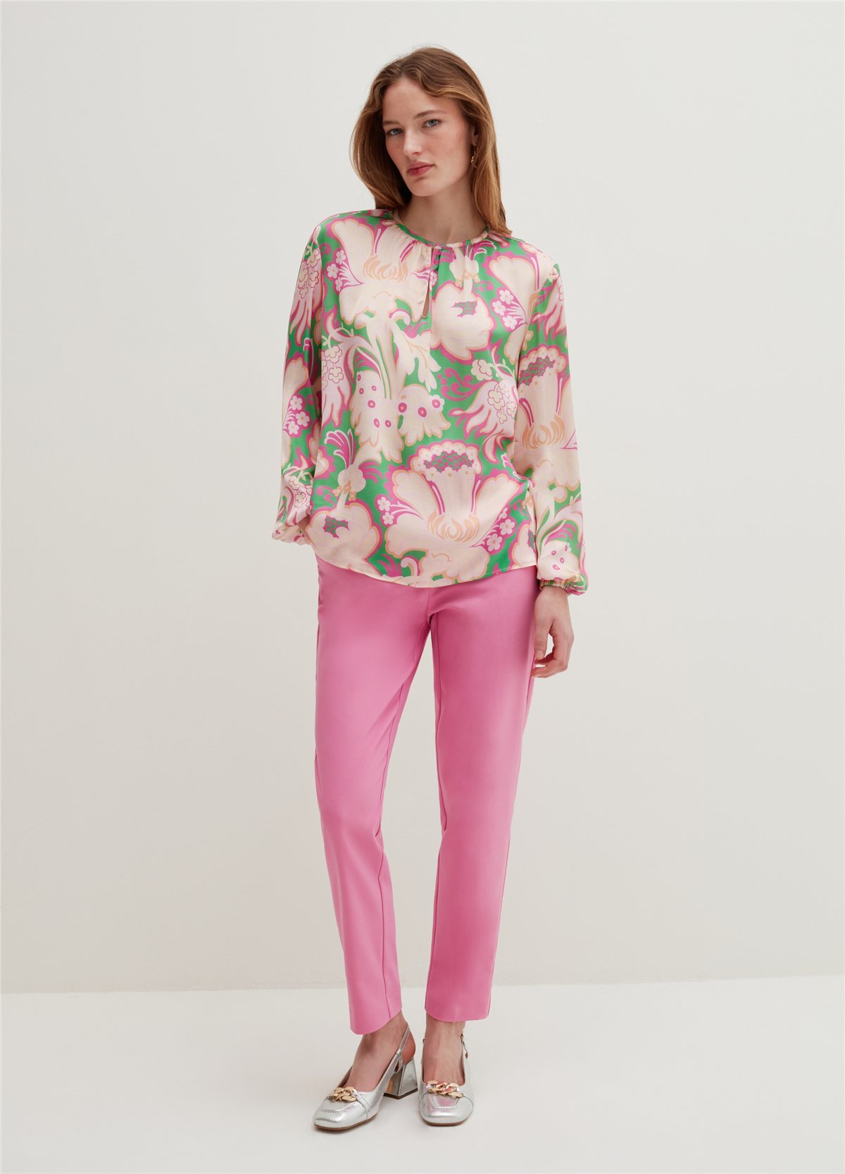 Pembe Cigarette Pantolon