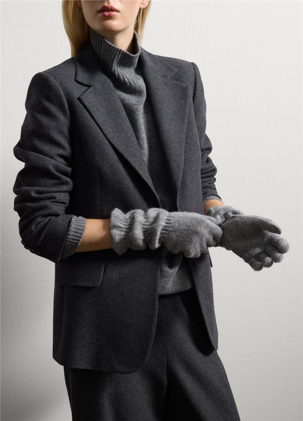 Saf Kaşmir Eldivenler