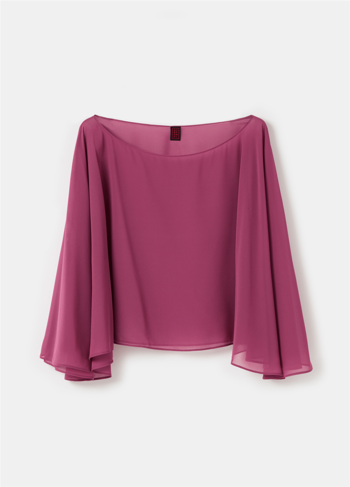 Şifon Mor Bolero