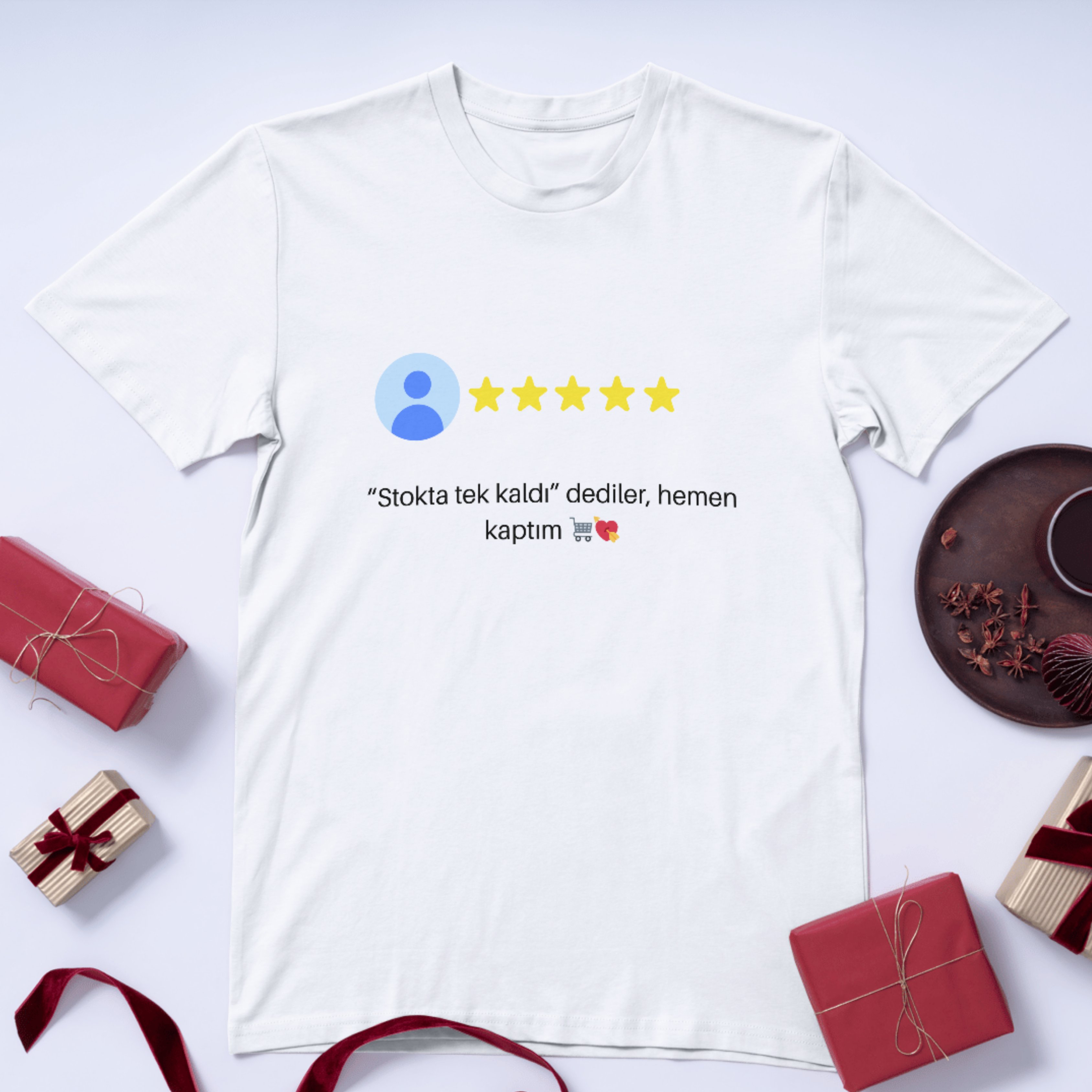 Kadın Sevgiliye Eşe Esprili Yorumlu Eğlenceli Hediyelik Beyaz Tişört