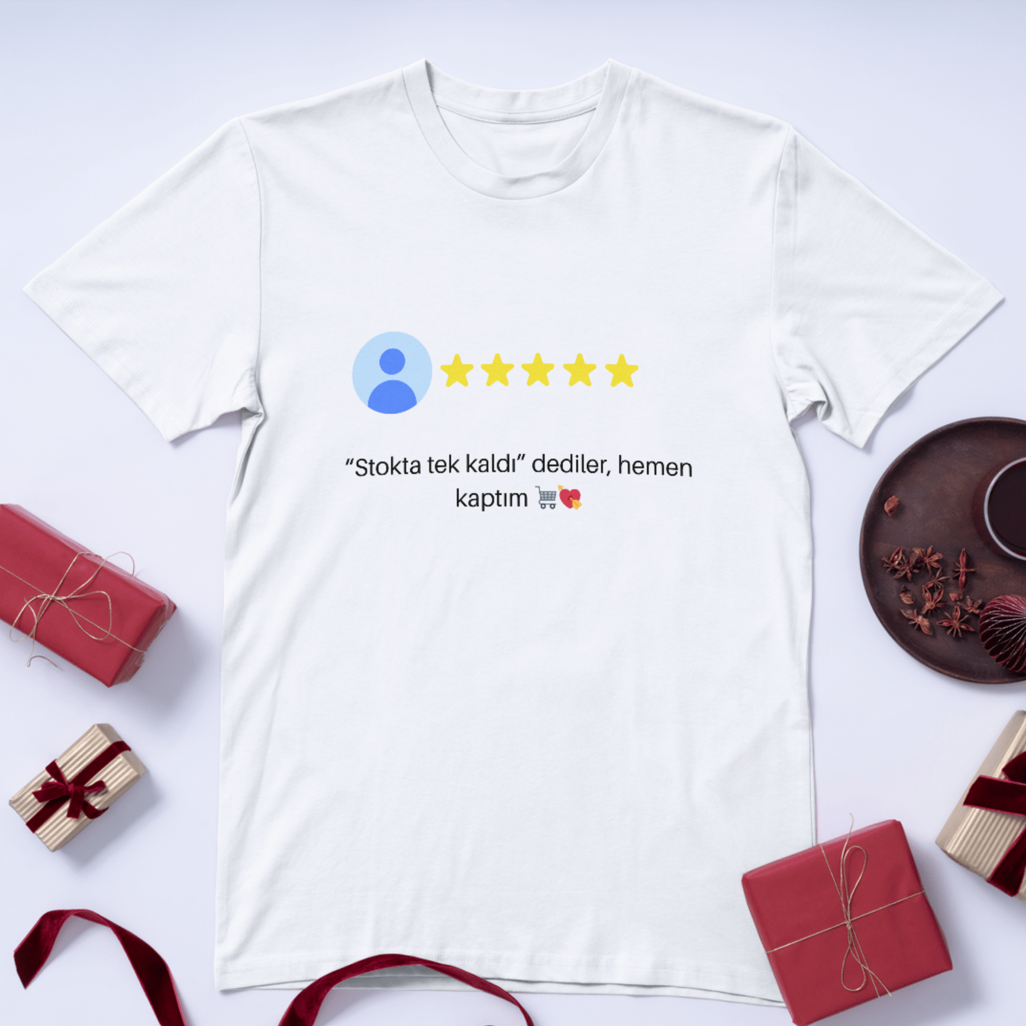 Kadın Sevgiliye Eşe Esprili Yorumlu Eğlenceli Hediyelik Beyaz Premium Tişört