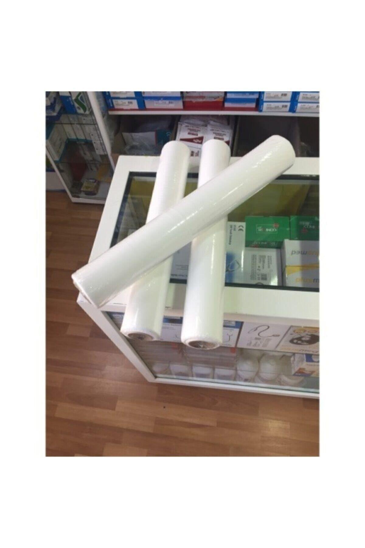 1.sınıf Lamineli Muayene Masa,sedye Örtüsü 50cm 50 Mt 12 Rulo