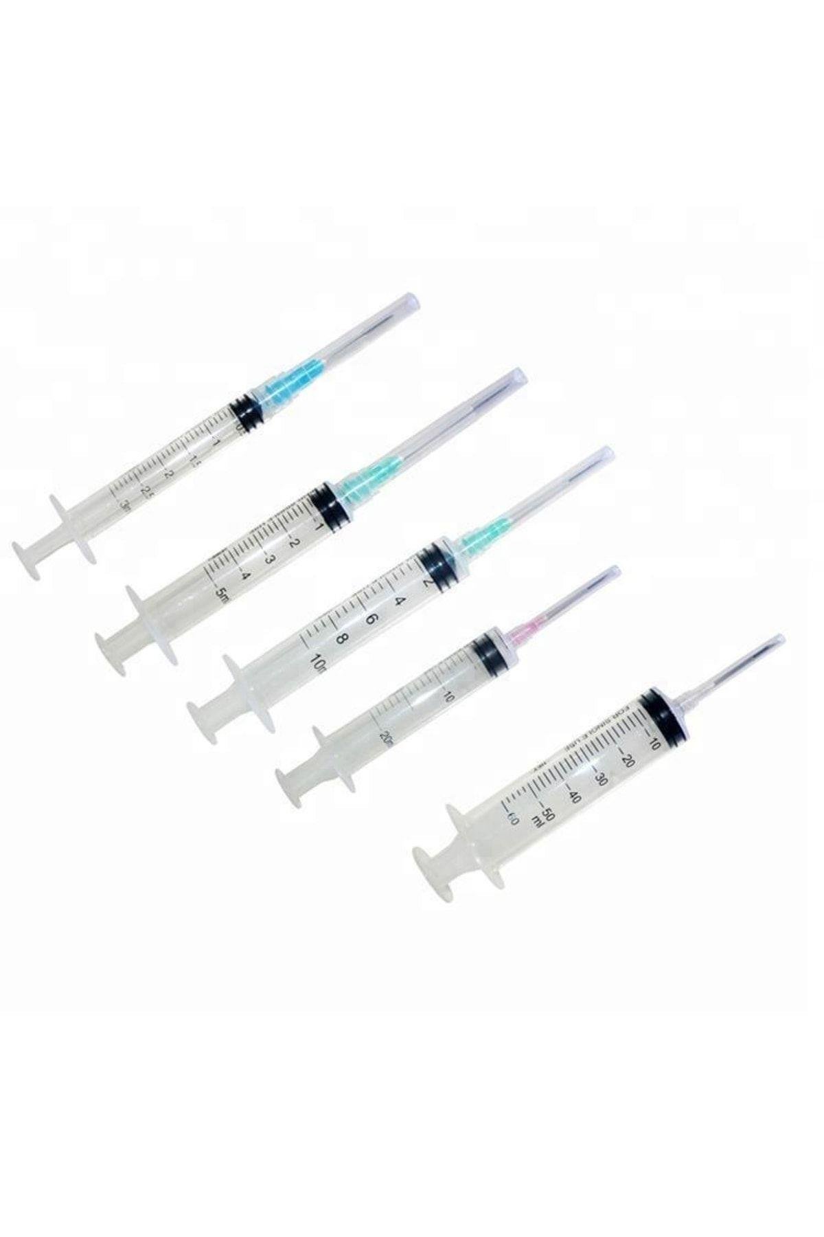 50 ml 3parça 21g 0.80x38mm Enjektör - 25li