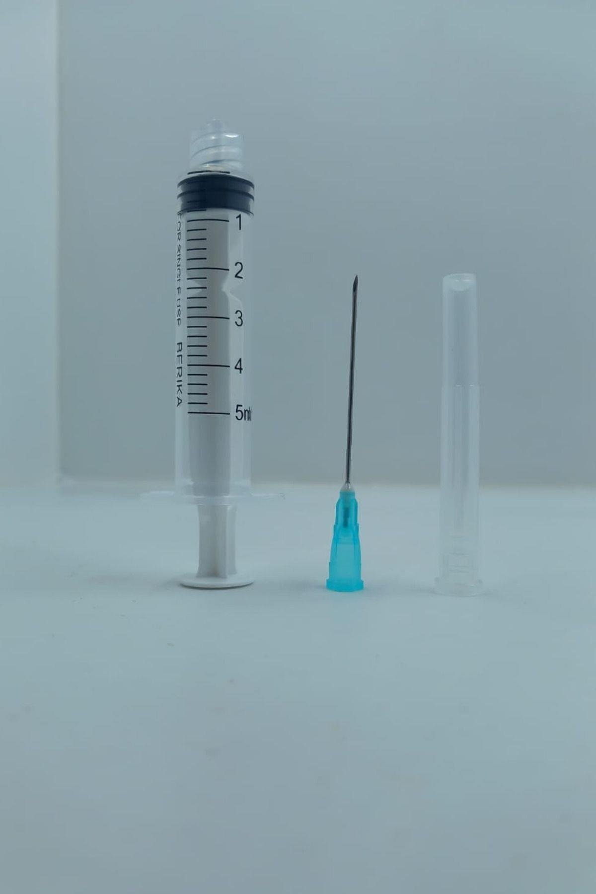 5cc 3p LL 21g 0.80x38mm Enjektör - Şırınga (250 ADET)