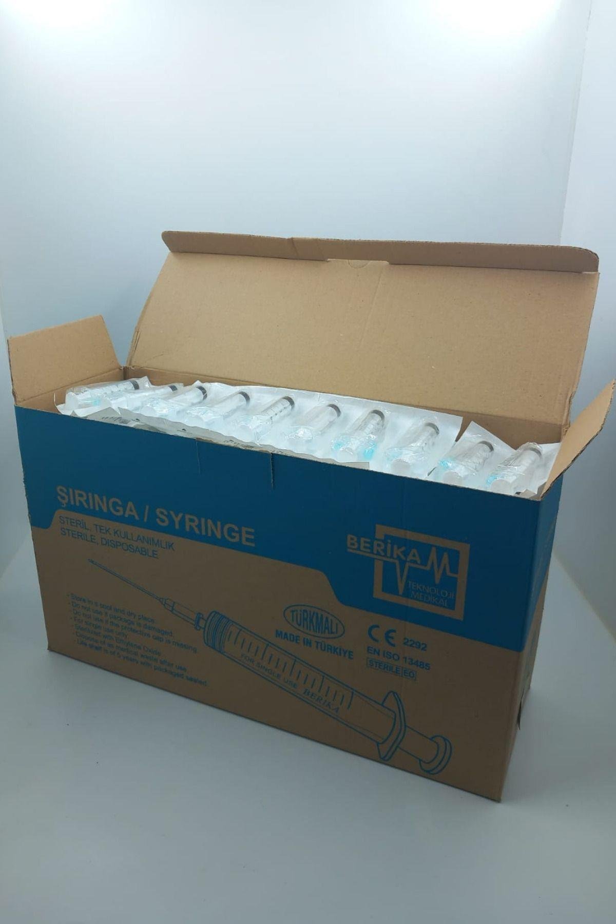 5cc 3p LL 21g 0.80x38mm Enjektör - Şırınga (250 ADET)