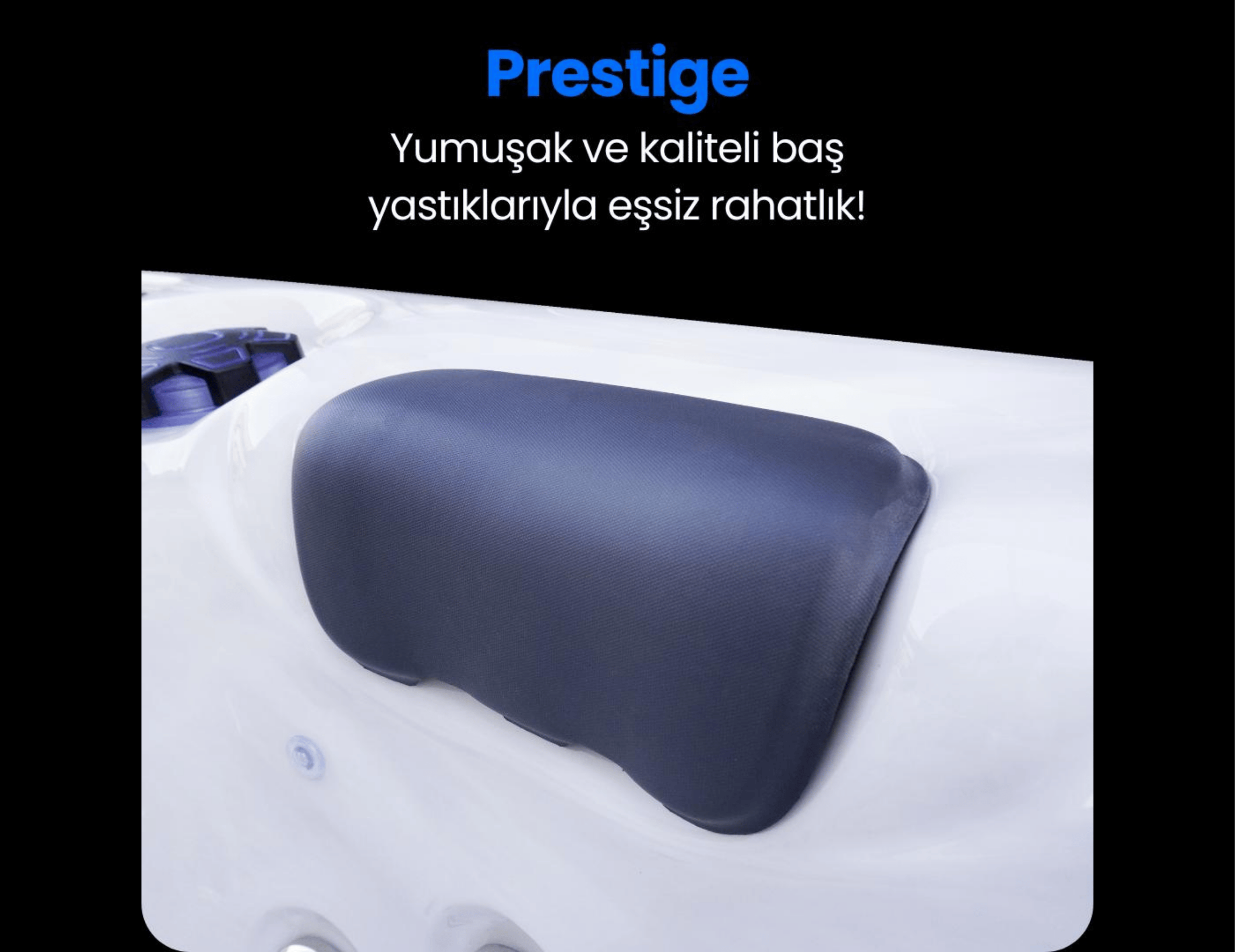 210 x 210 x 92 CM ISITMALI SPA JAKUZİ