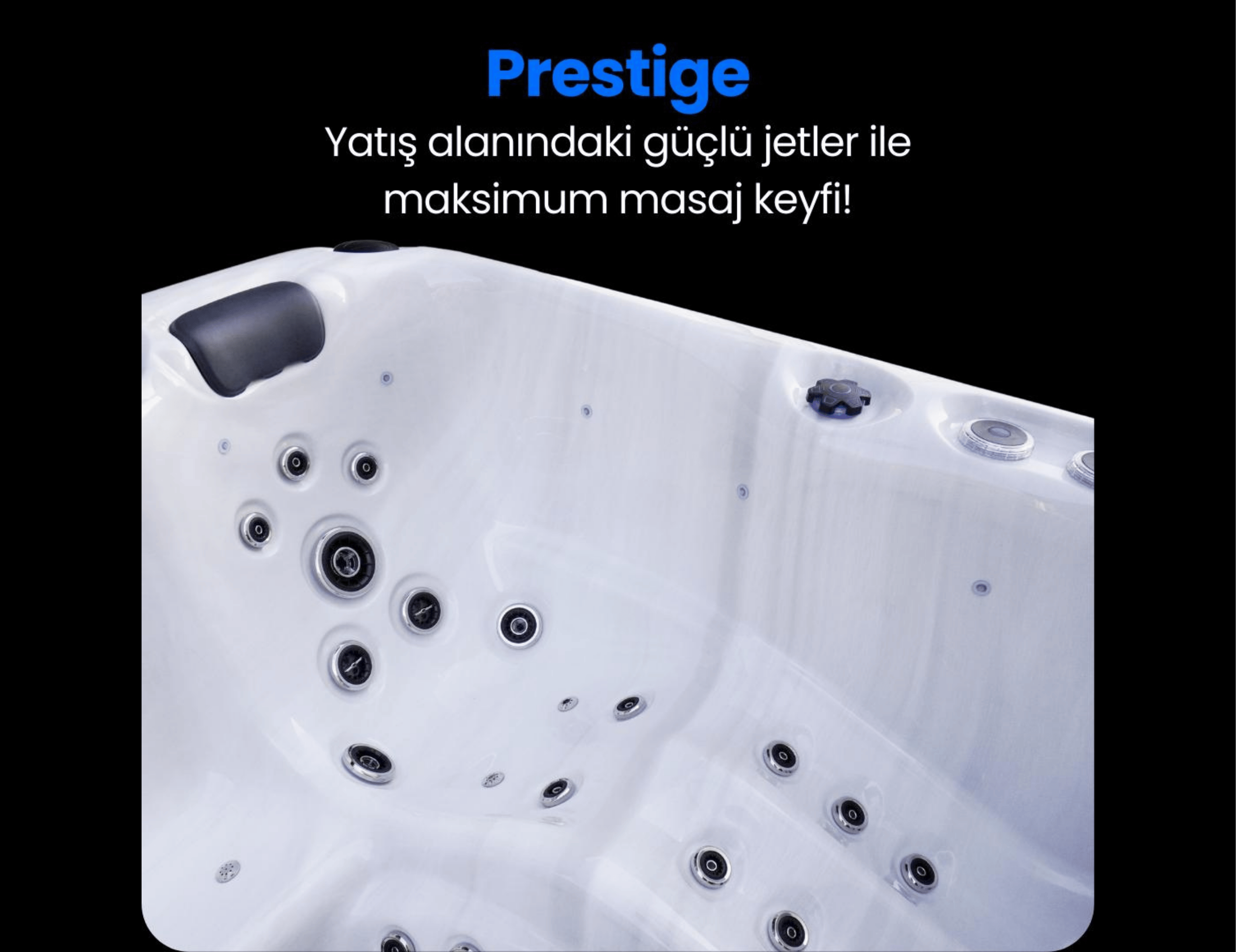 210 x 210 x 92 CM ISITMALI SPA JAKUZİ