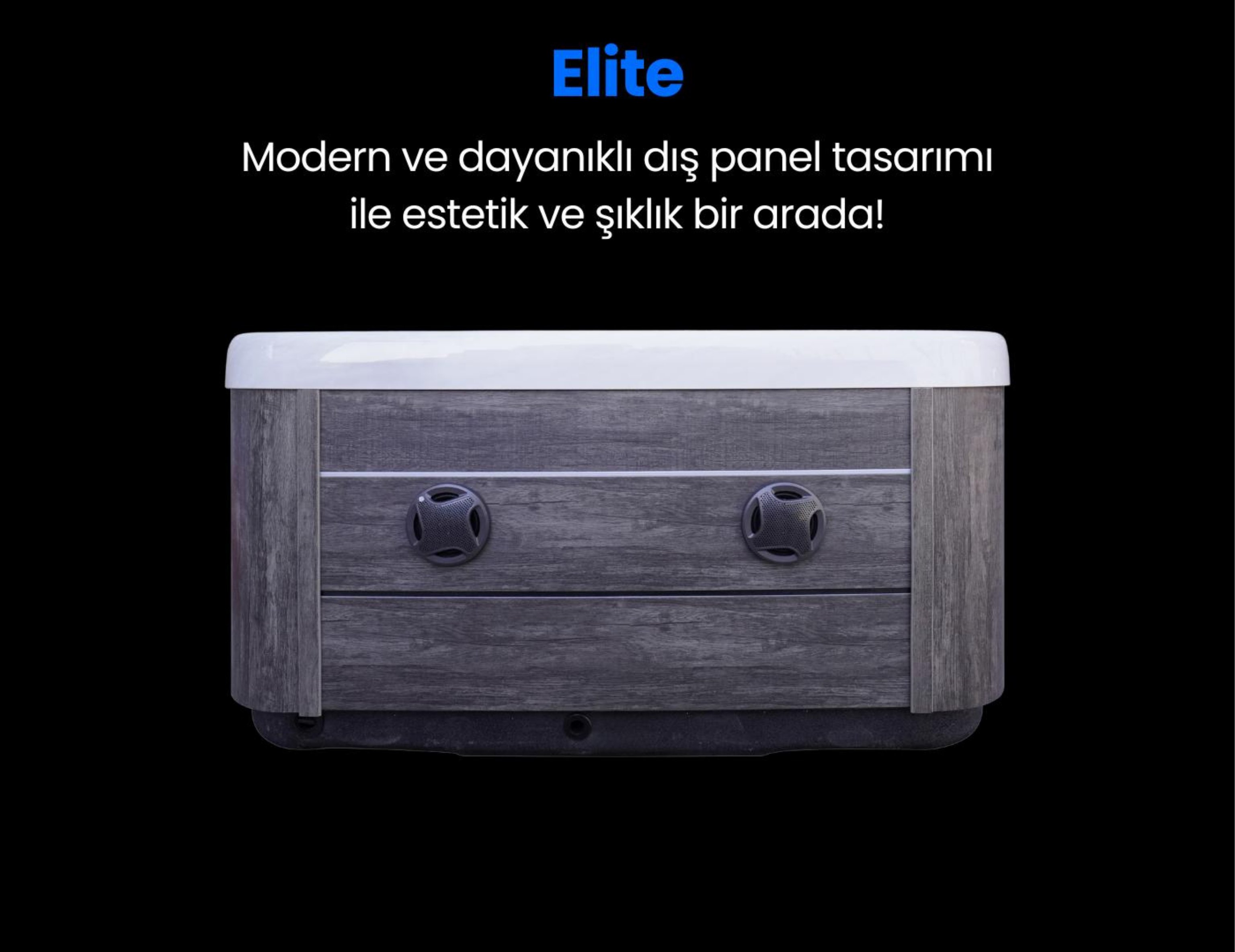 220 x 165 x 86 CM ISITMALI 4 KİŞİLİK SPA JAKUZİ