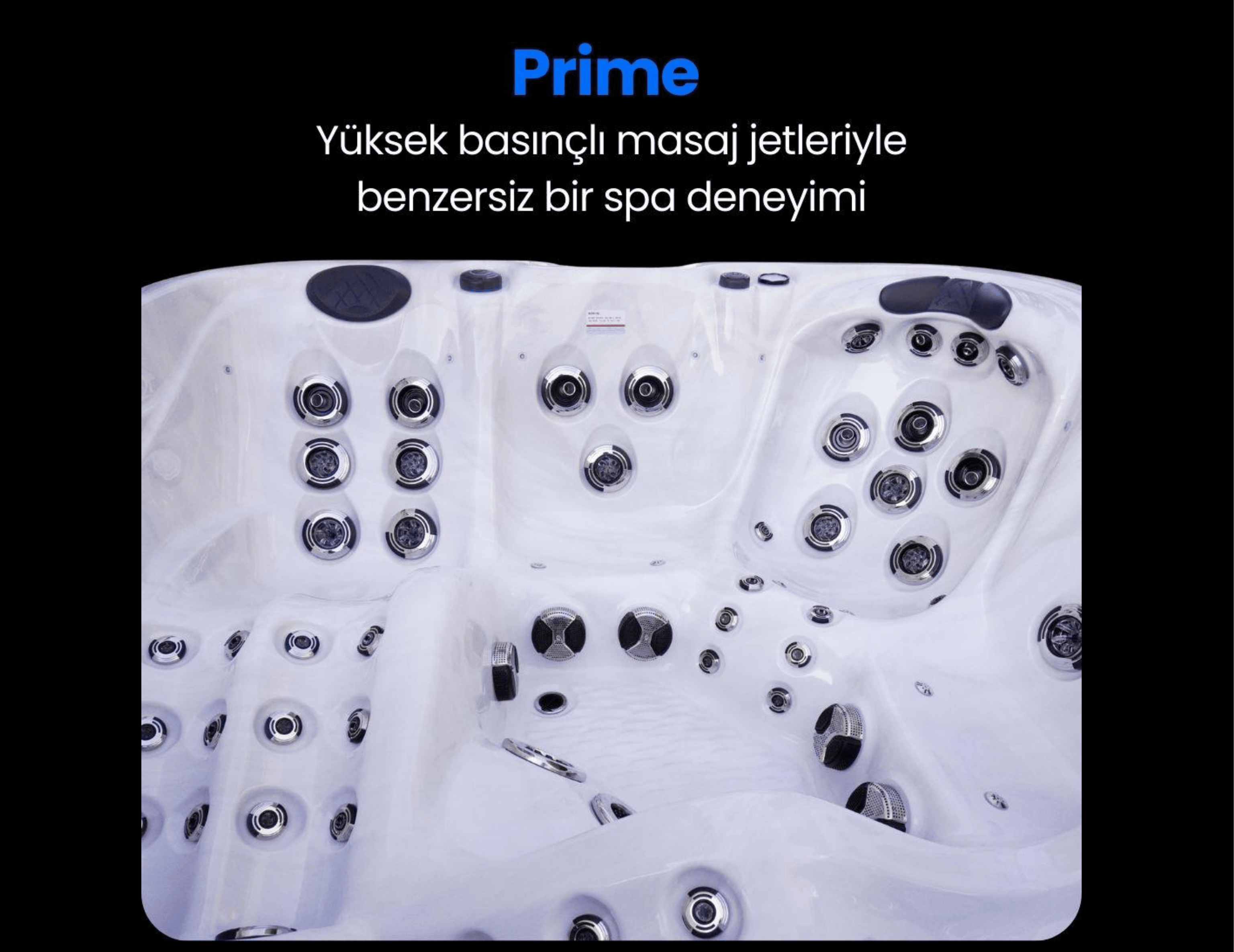 230 x 230 x 95 CM ISITMALI SPA JAKUZİ