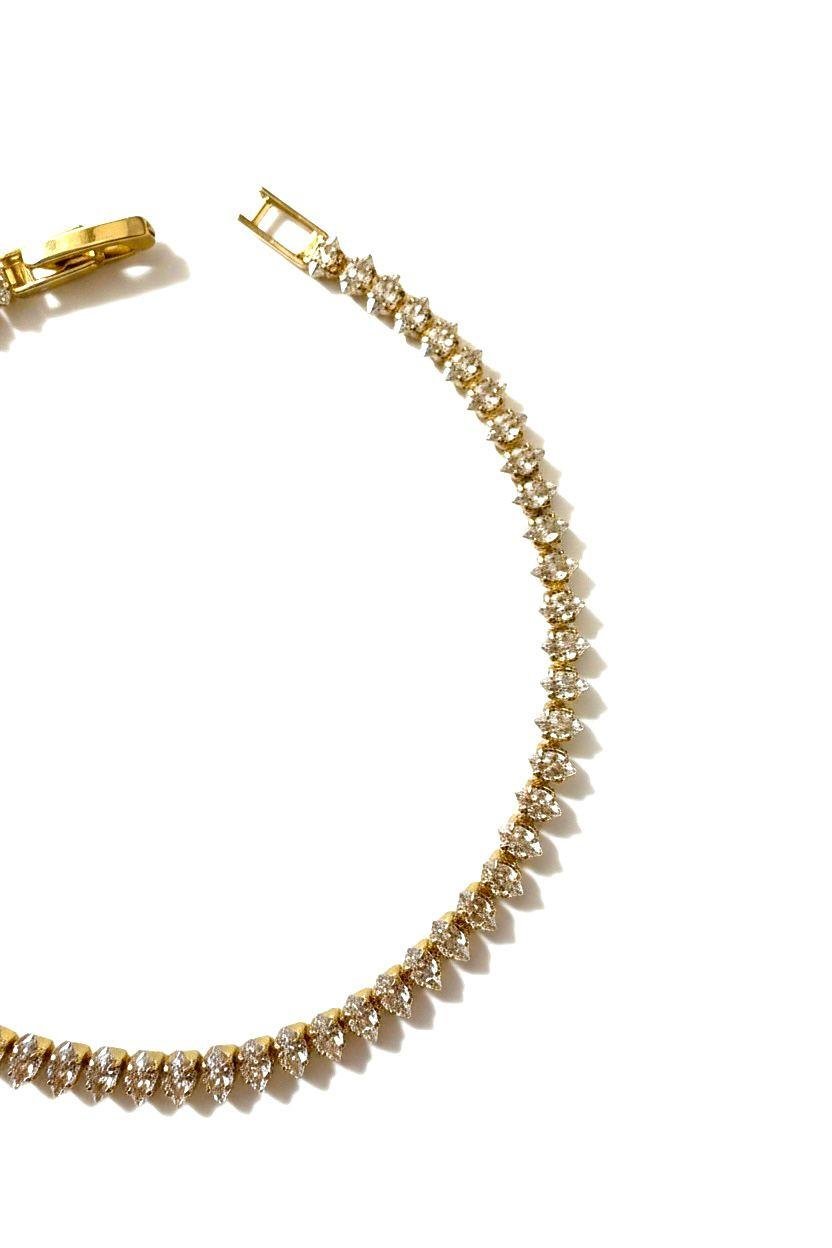 SONSUZ PARILTI SU YOLU GOLD BİLEKLİK