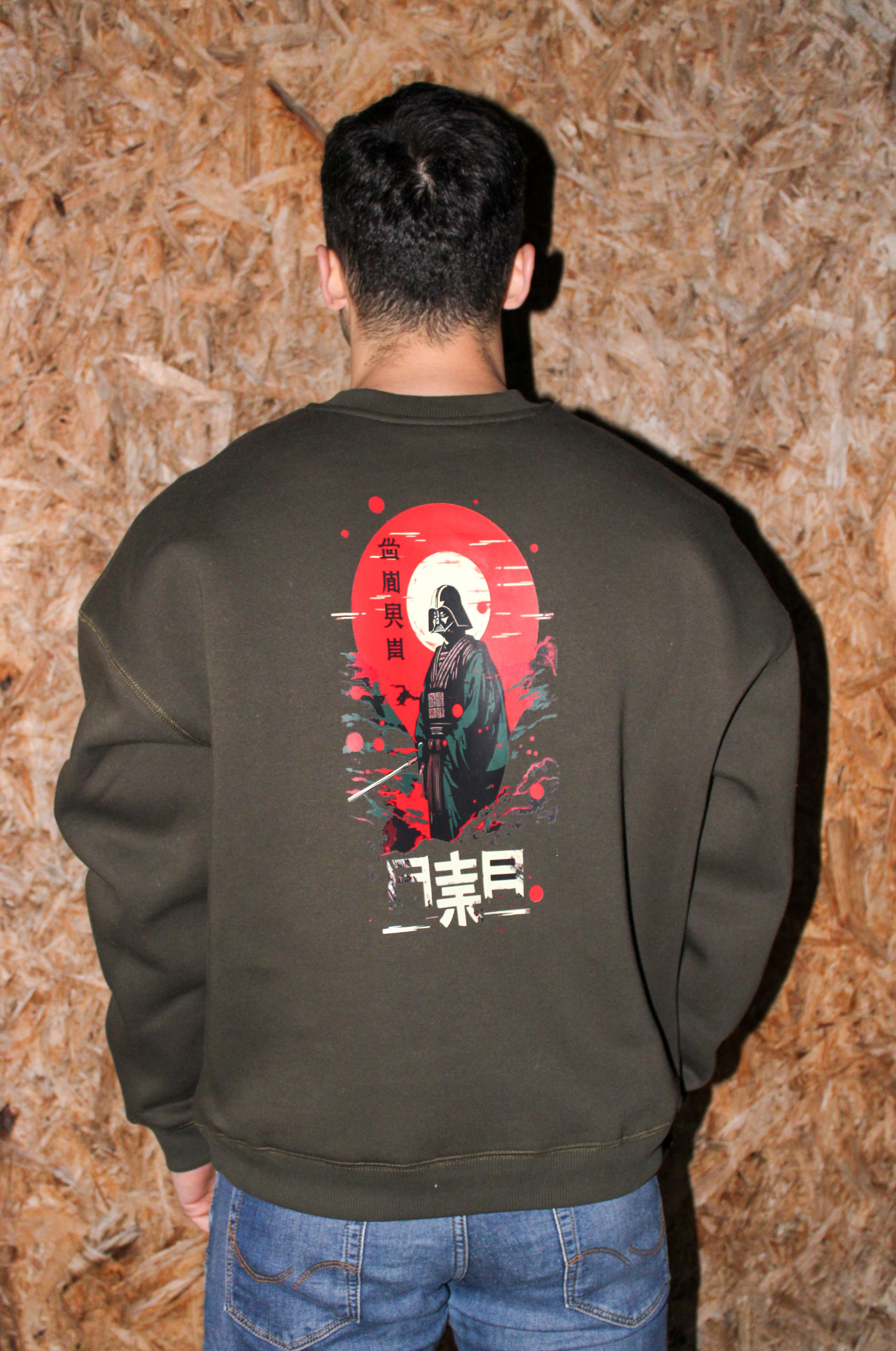 Dark Vader Oversize Erkek Sweat