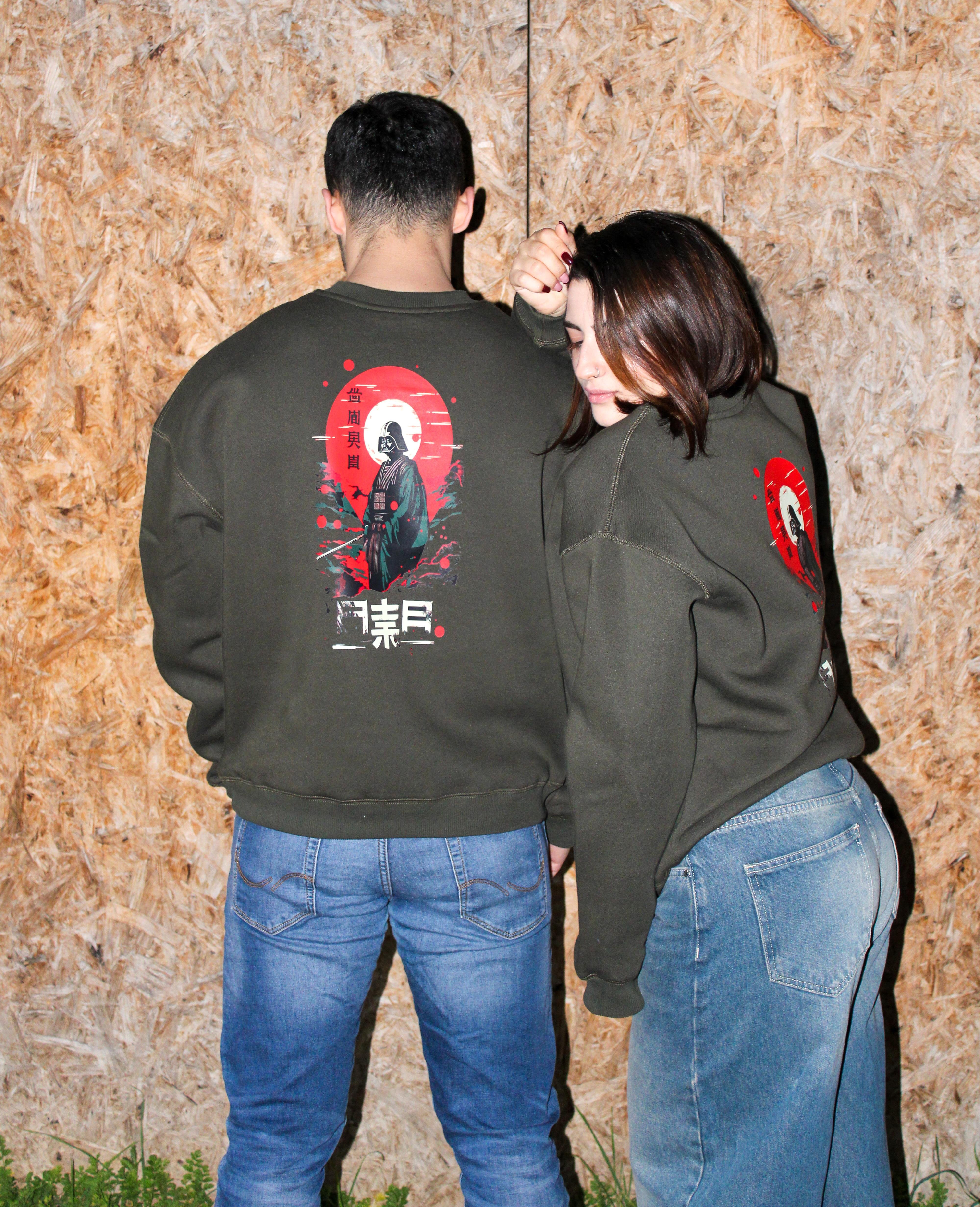 Dark Vader Oversize Erkek Sweat