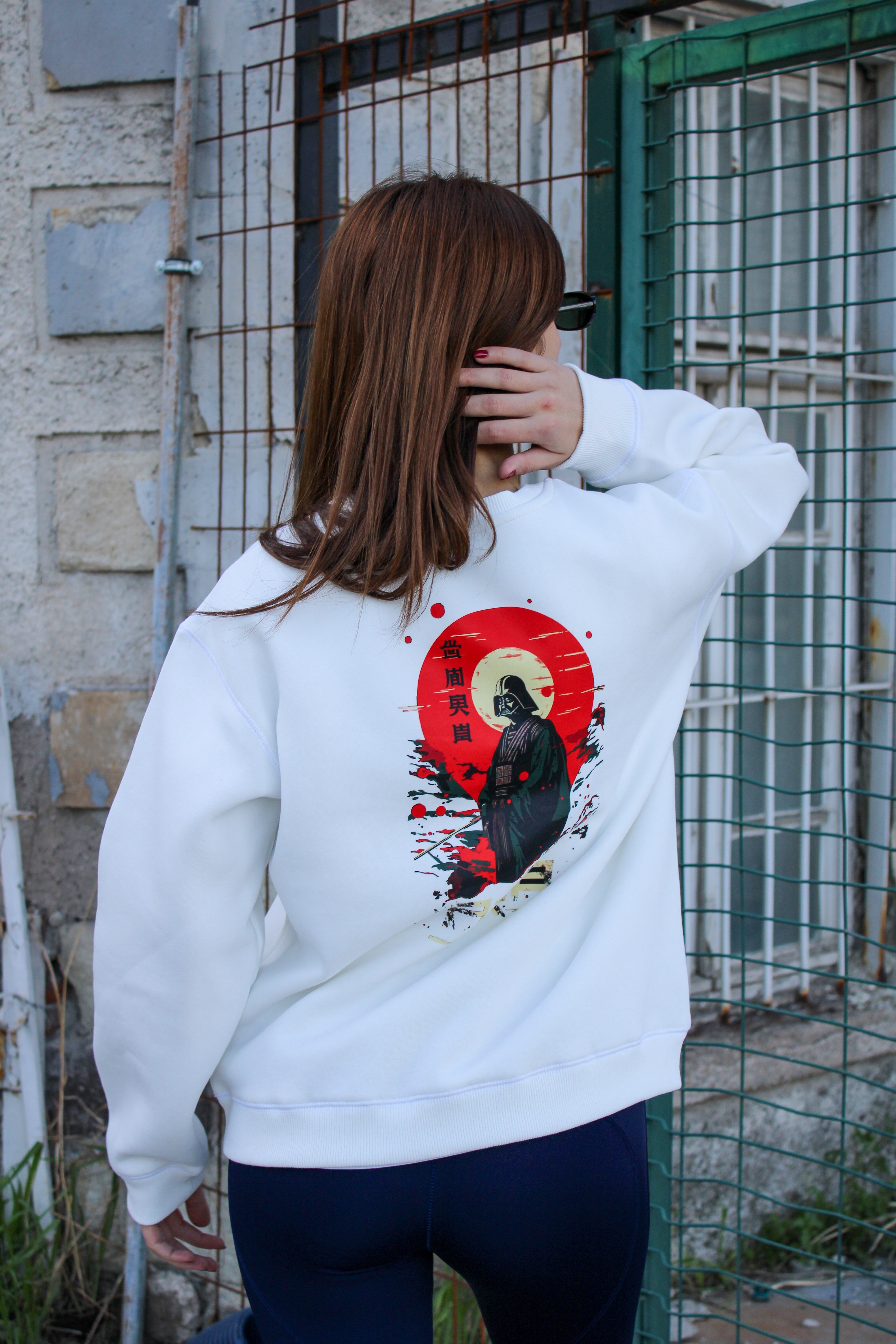 Darth Vader Oversize Kadın Sweat