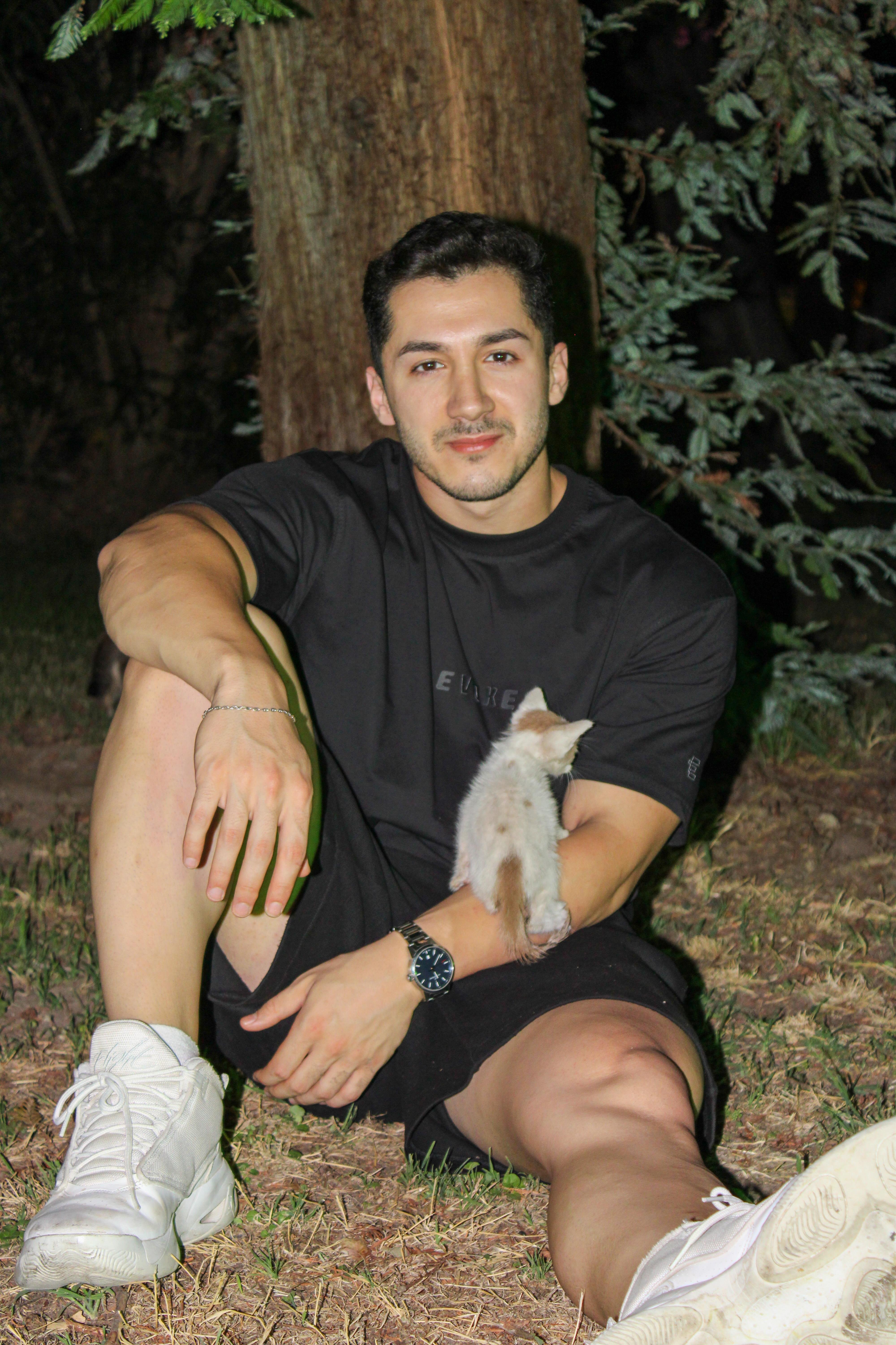Evoke Logo Rubber Baskı Erkek Oversize T-shirt