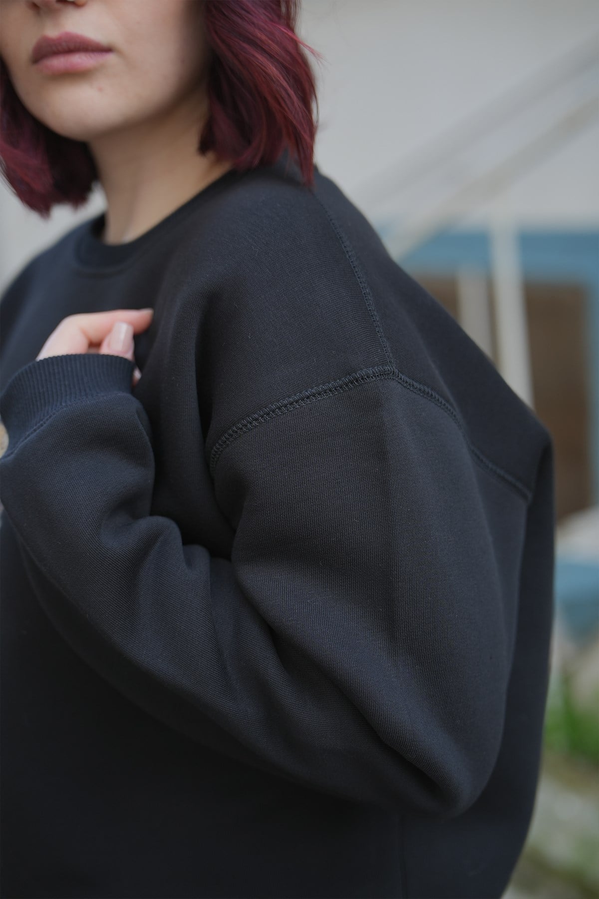 Leopar Oversize Kadın Sweat