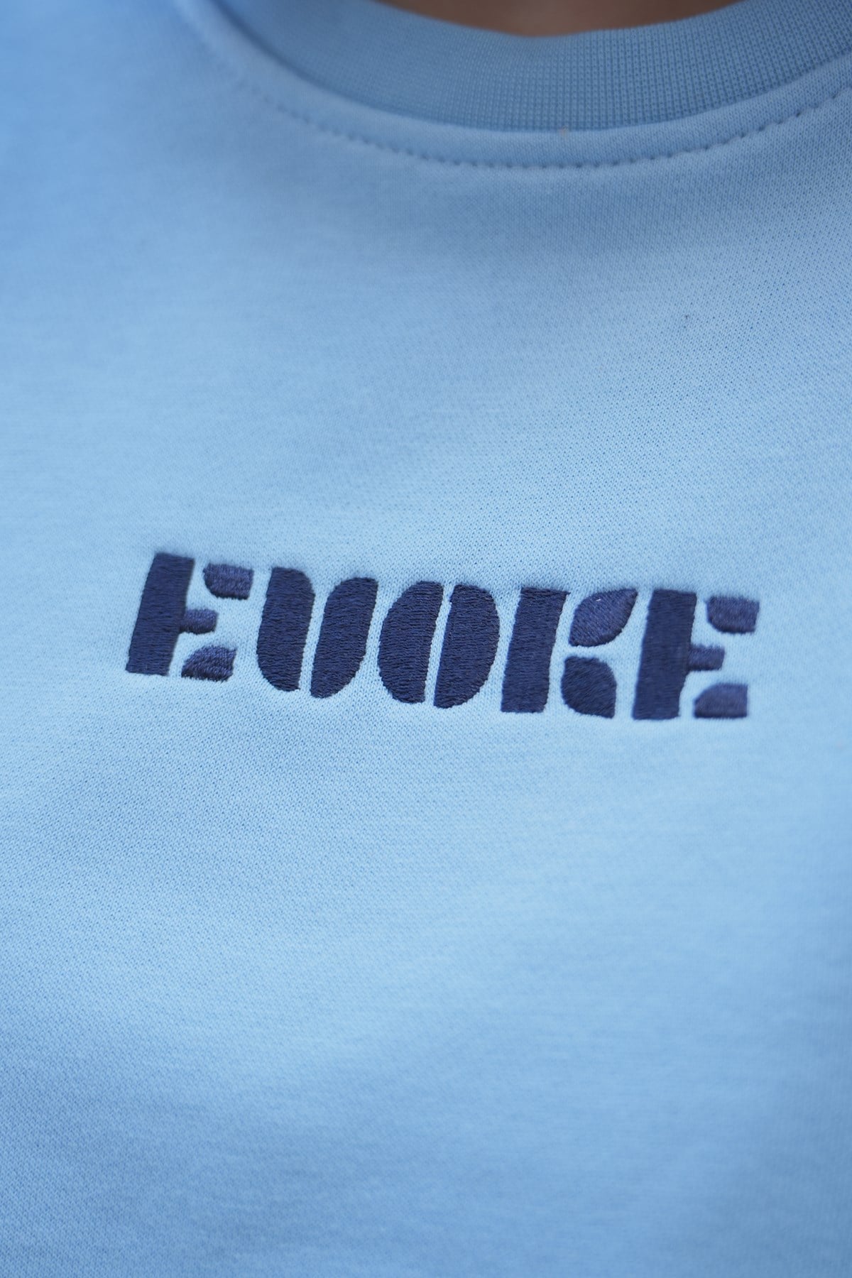 Nakışlı Oversize Kadın Sweat