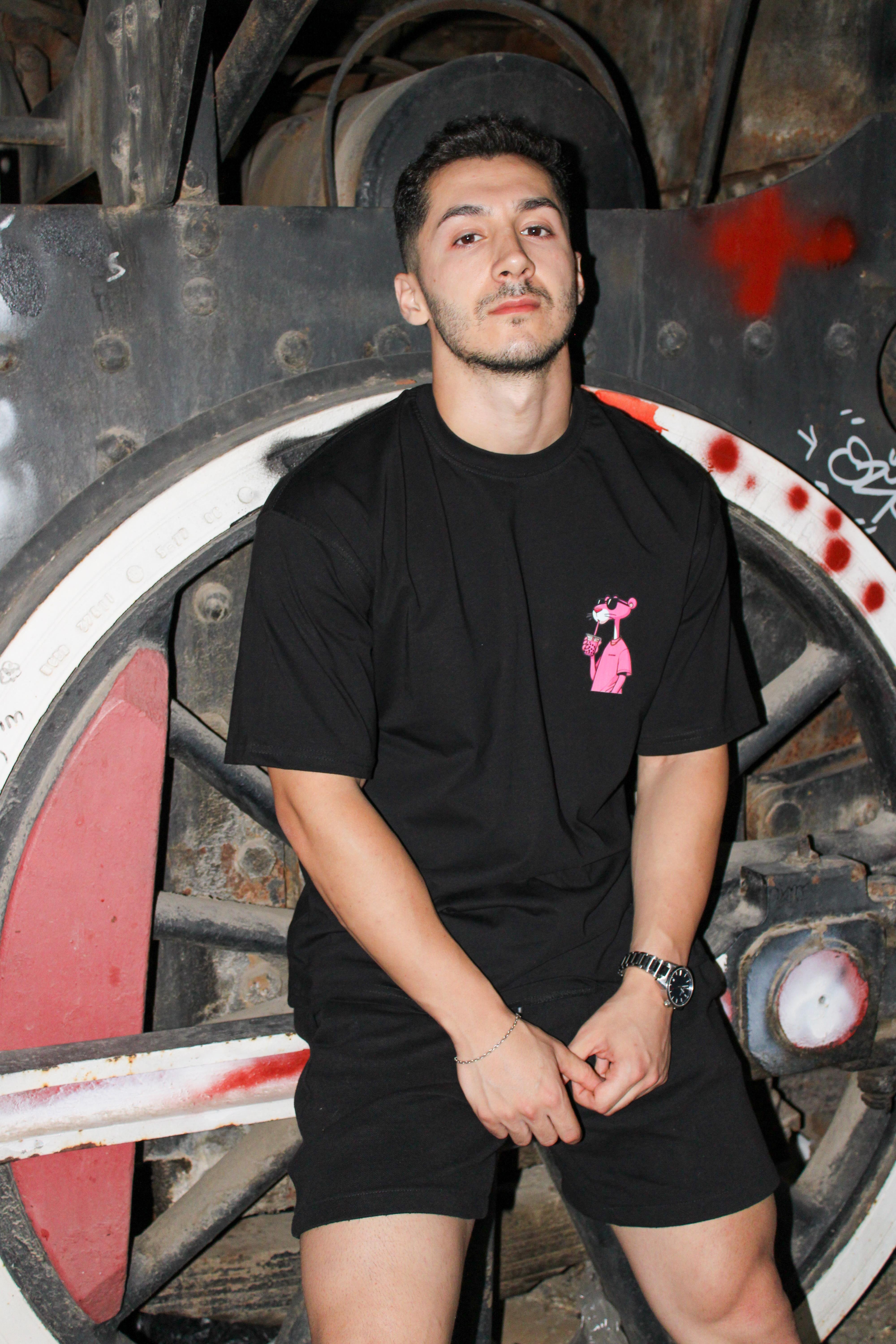Pembe Panter Oversize T-shırt
