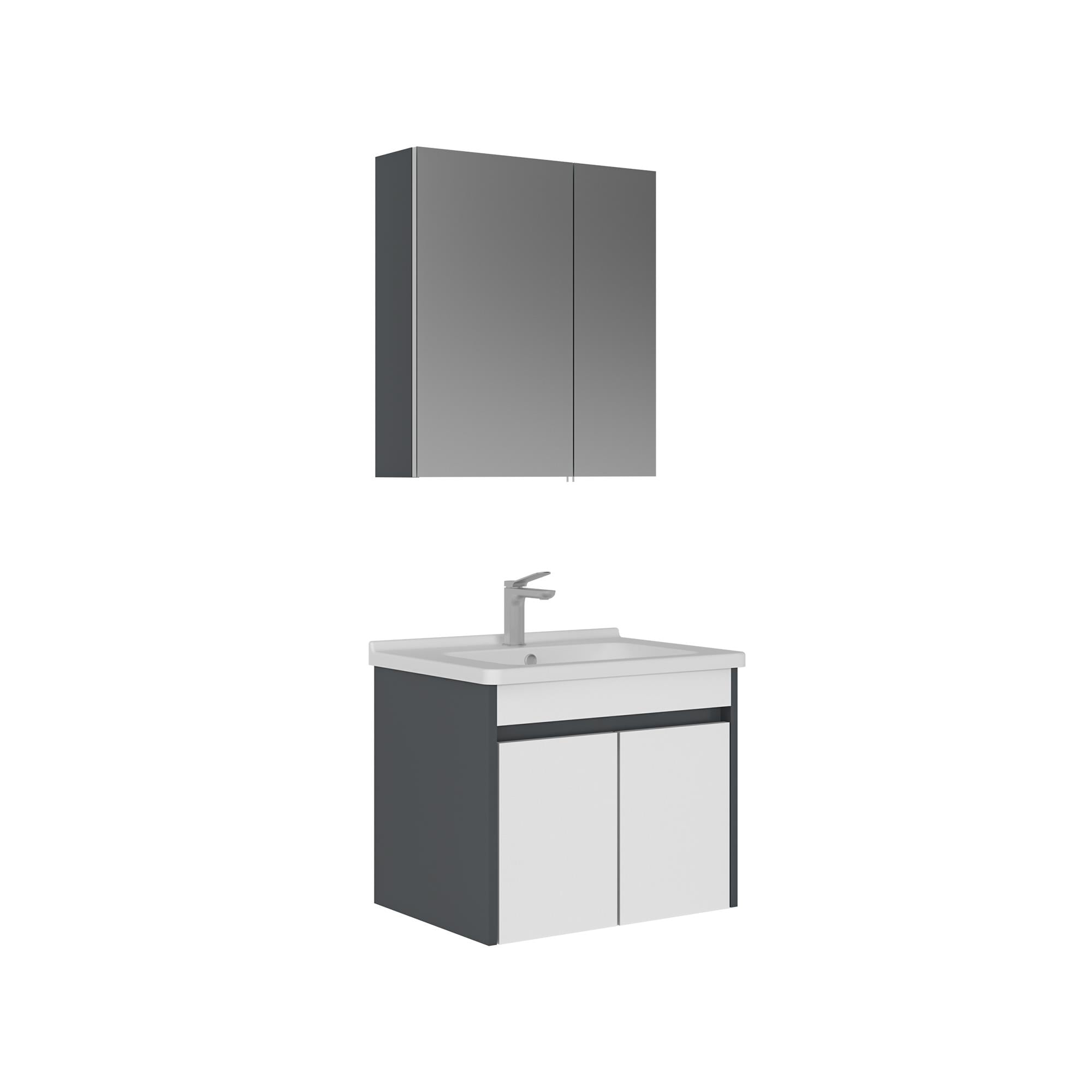 Lotus 65 cm Banyo Dolabı Takımı