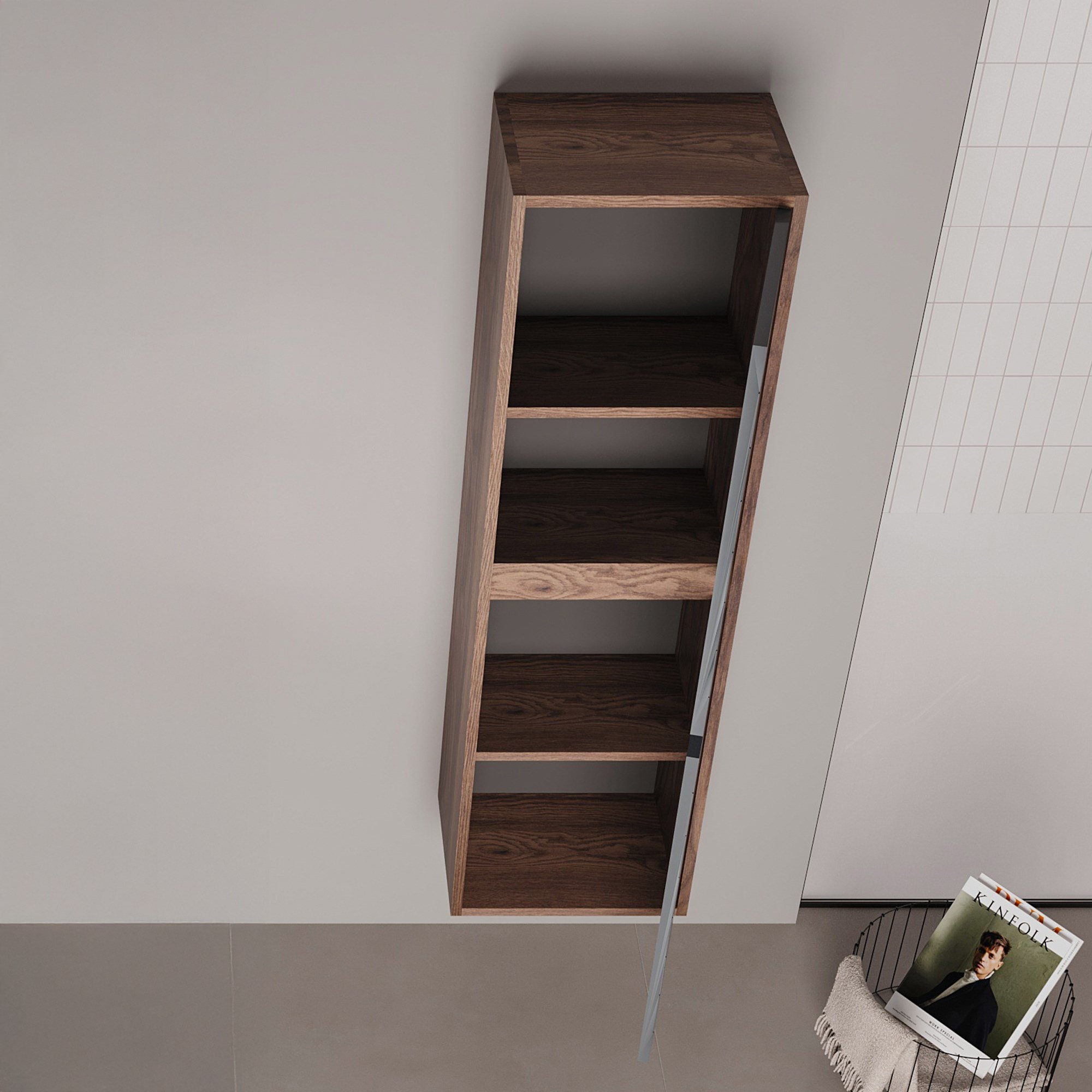 Serra 40 cm Banyo Boy Dolabı