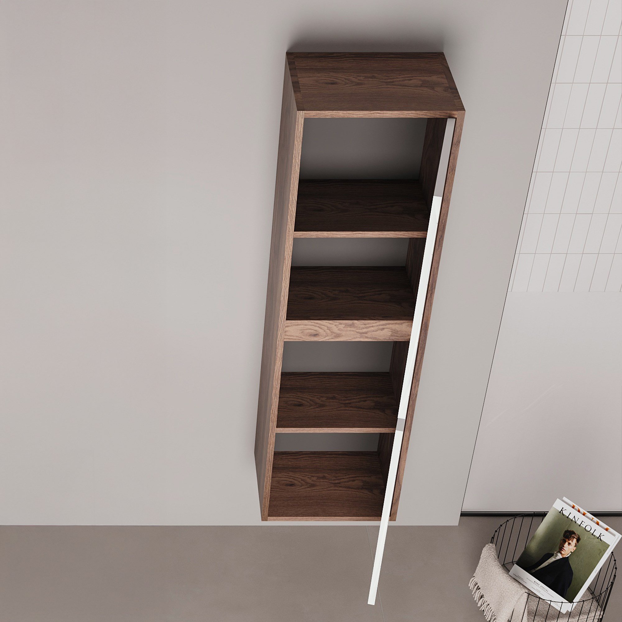 Serra 40 cm Banyo Boy Dolabı